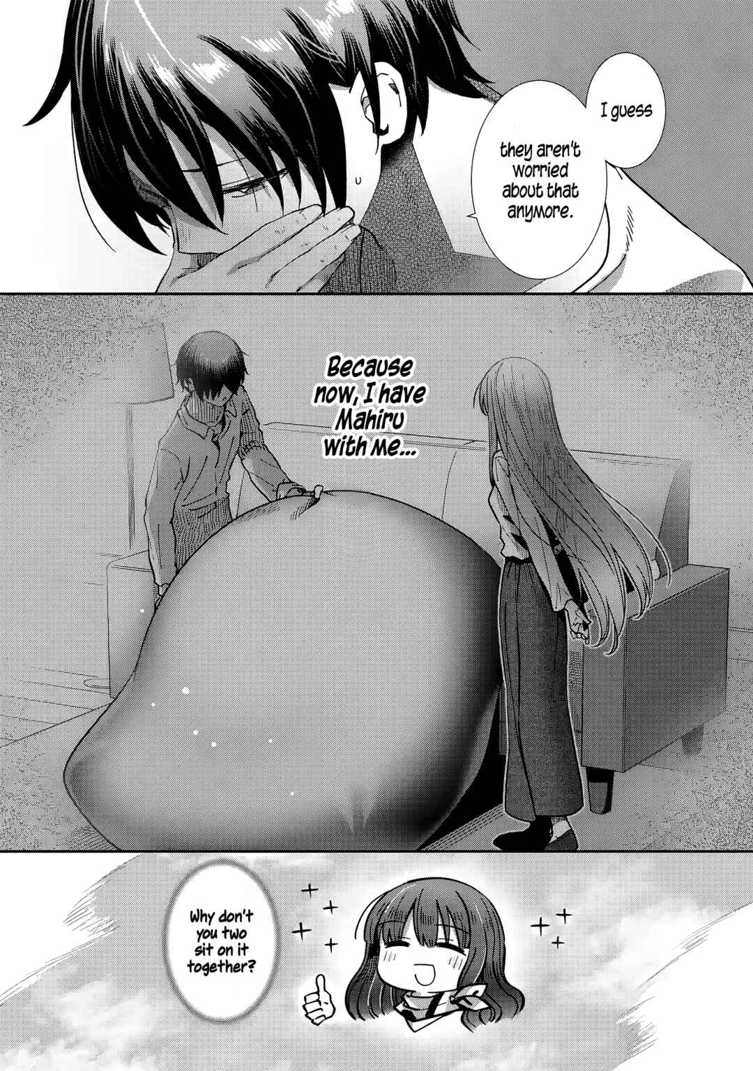Page 6 Chapter 33 Otonari no Tenshi-sama ni Itsunomanika Dame Ningen ni Sareteita Ken: after the rain