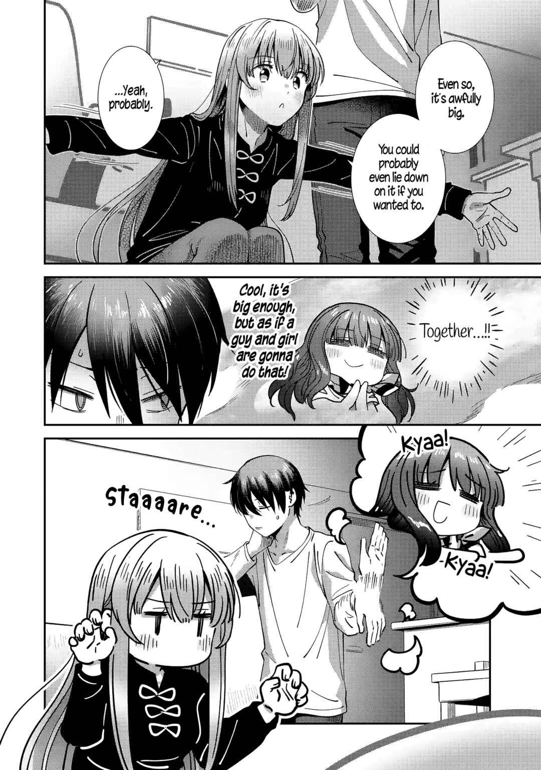 Page 8 Chapter 33 Otonari no Tenshi-sama ni Itsunomanika Dame Ningen ni Sareteita Ken: after the rain