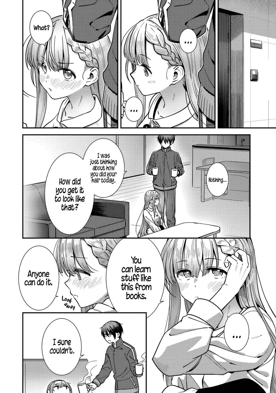 Page 4 Chapter 12 Otonari no Tenshi-sama ni Itsunomanika Dame Ningen ni Sareteita Ken: after the rain