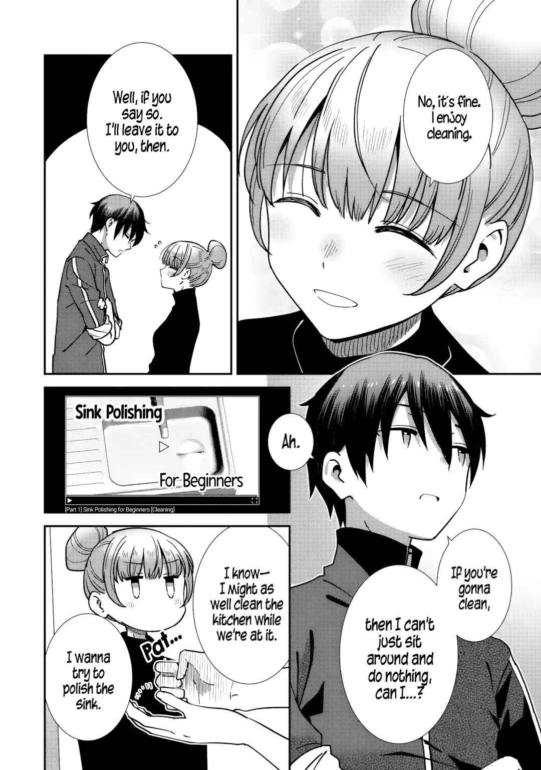 Page 10 Chapter 28 Otonari no Tenshi-sama ni Itsunomanika Dame Ningen ni Sareteita Ken: after the rain