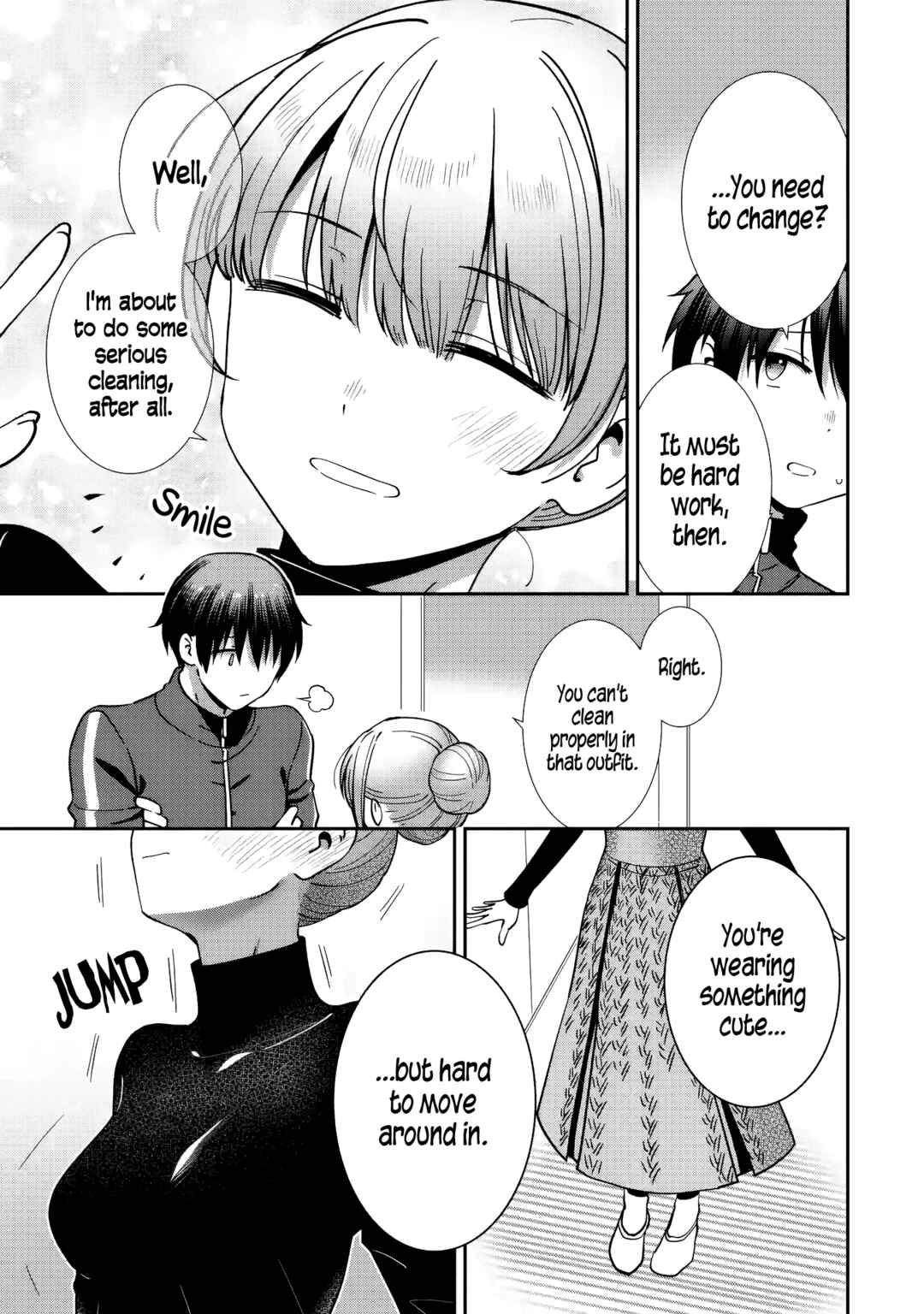 Page 13 Chapter 28 Otonari no Tenshi-sama ni Itsunomanika Dame Ningen ni Sareteita Ken: after the rain