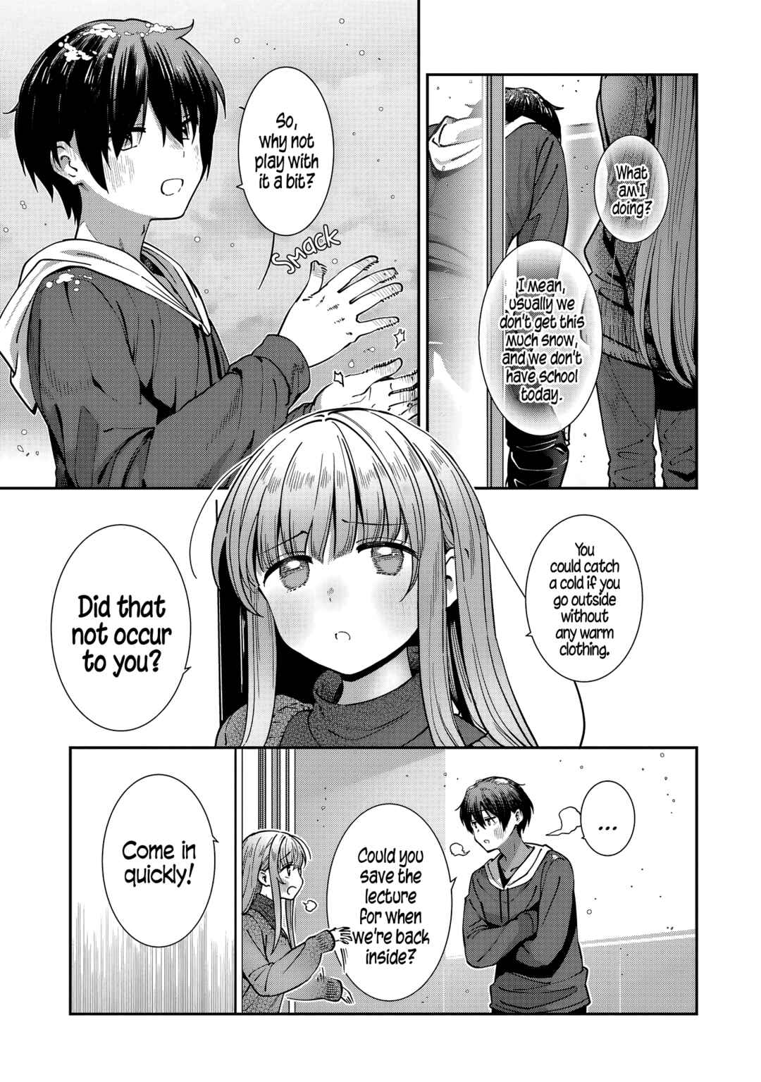 Page 3 Chapter 13 Otonari no Tenshi-sama ni Itsunomanika Dame Ningen ni Sareteita Ken: after the rain