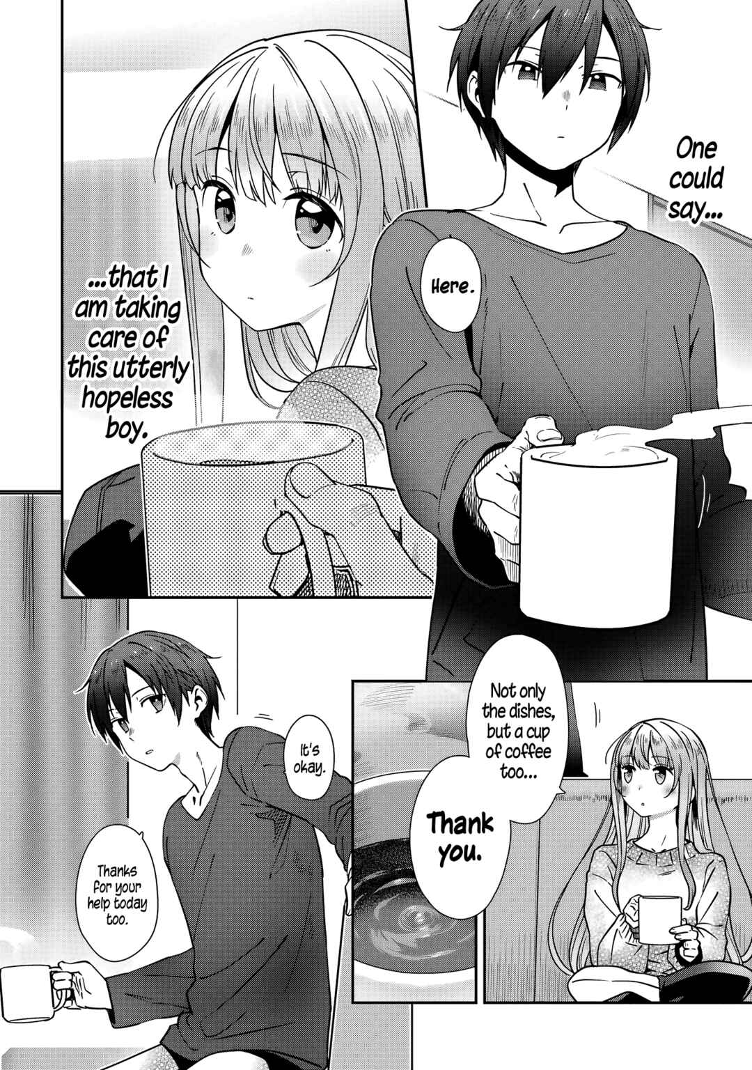 Page 6 Chapter 3 Otonari no Tenshi-sama ni Itsunomanika Dame Ningen ni Sareteita Ken: after the rain