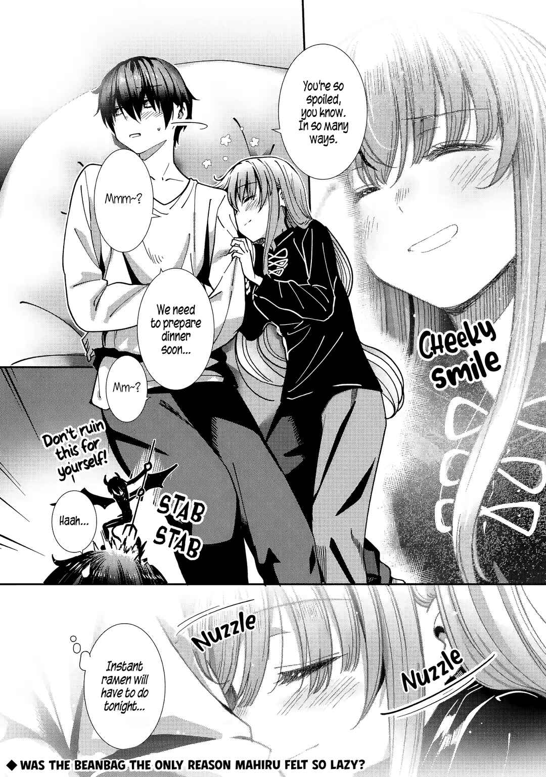 Page 13 Chapter 34 Otonari no Tenshi-sama ni Itsunomanika Dame Ningen ni Sareteita Ken: after the rain