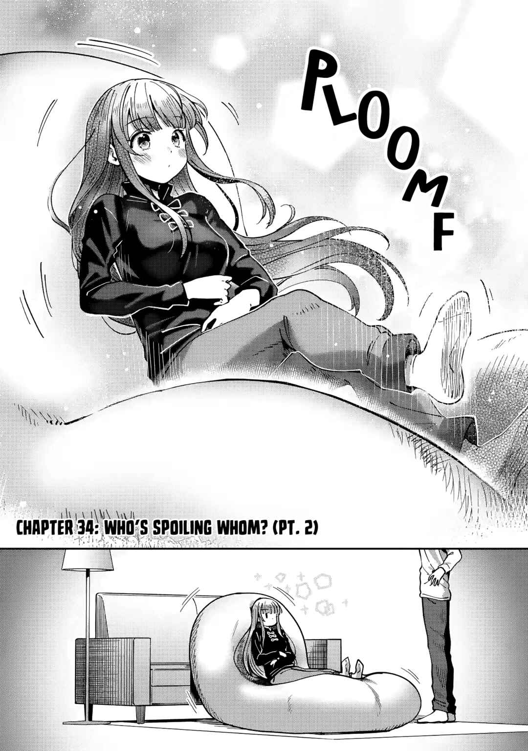 Page 2 Chapter 34 Otonari no Tenshi-sama ni Itsunomanika Dame Ningen ni Sareteita Ken: after the rain