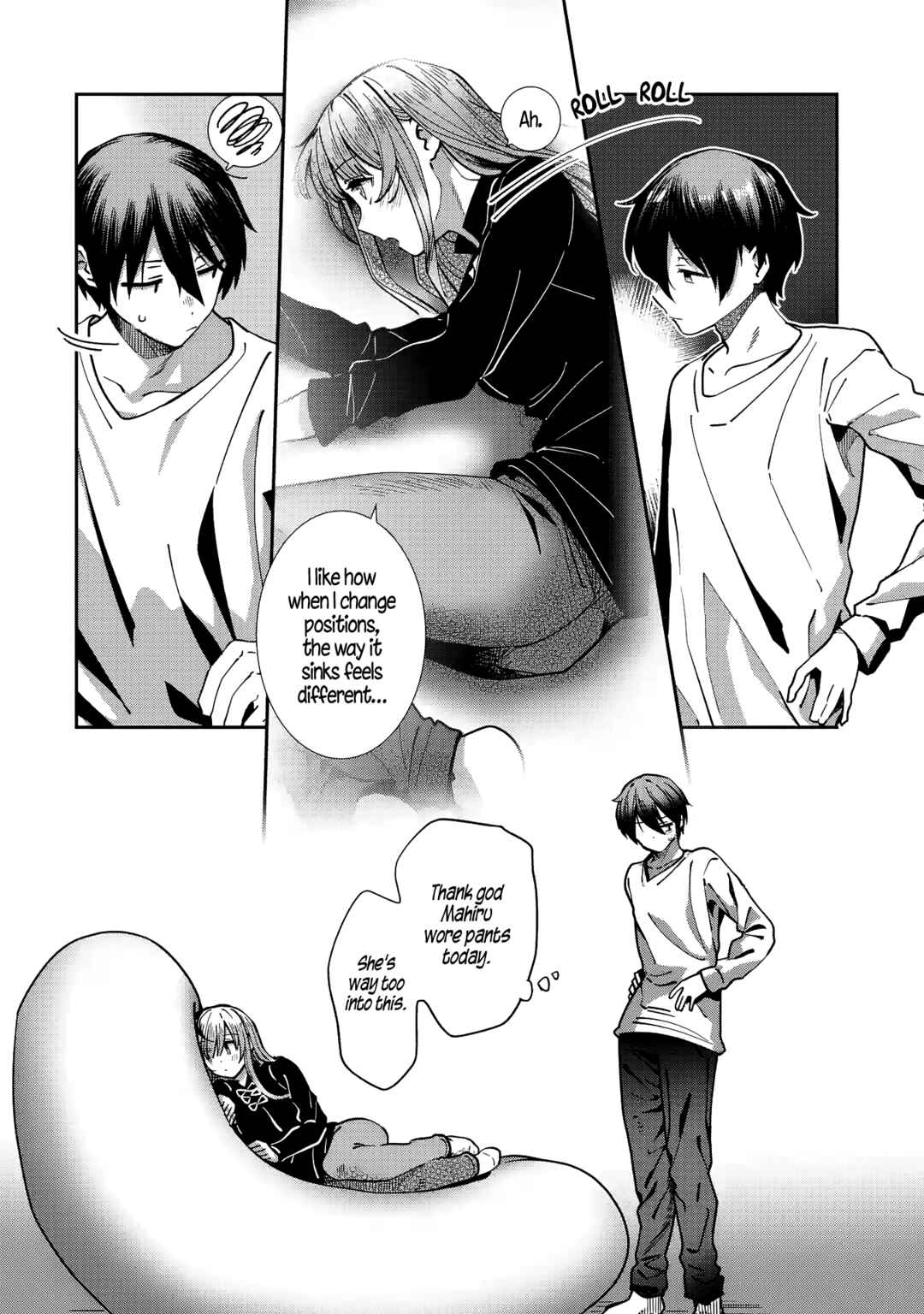 Page 4 Chapter 34 Otonari no Tenshi-sama ni Itsunomanika Dame Ningen ni Sareteita Ken: after the rain