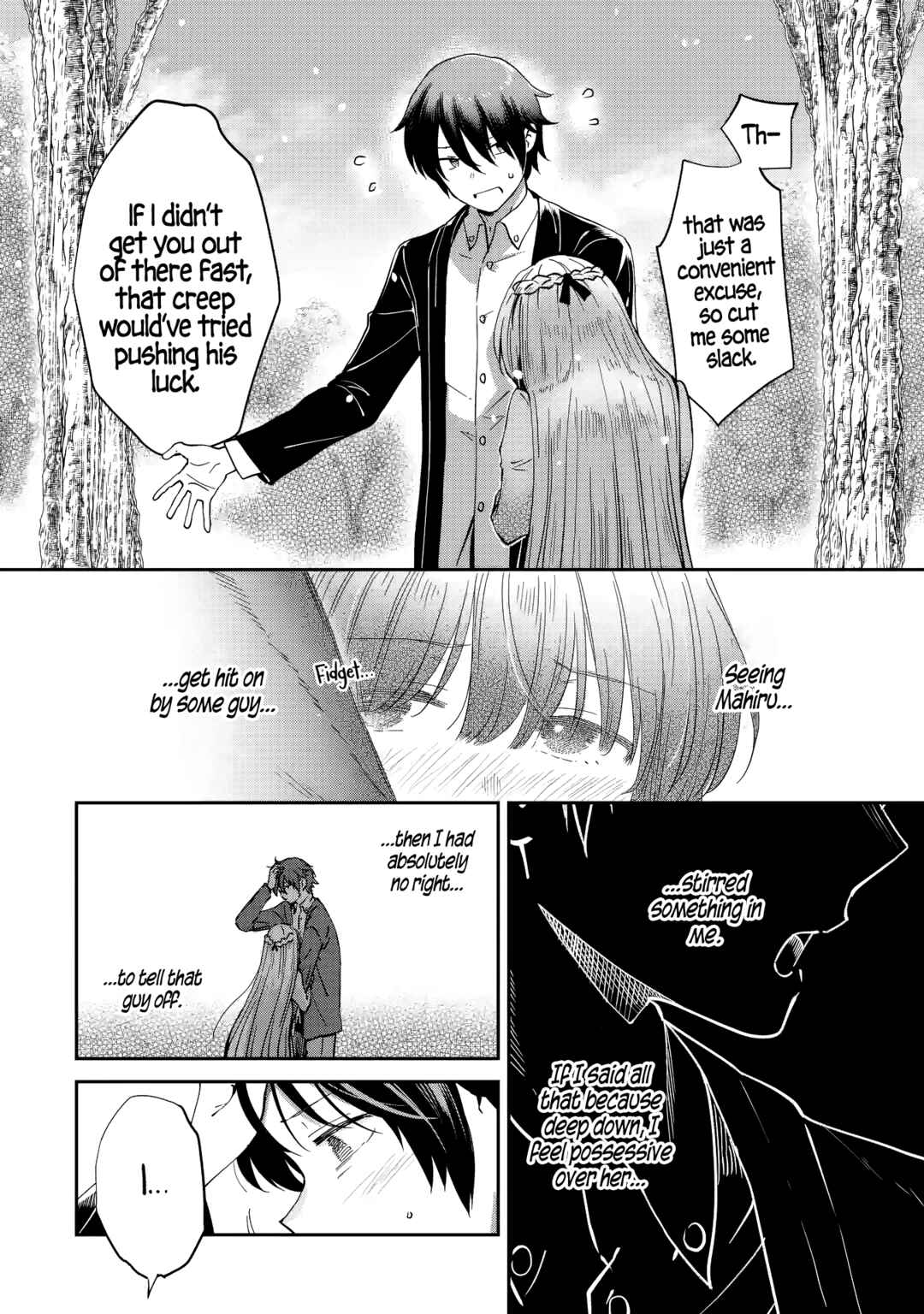 Page 10 Chapter 26 Otonari no Tenshi-sama ni Itsunomanika Dame Ningen ni Sareteita Ken: after the rain