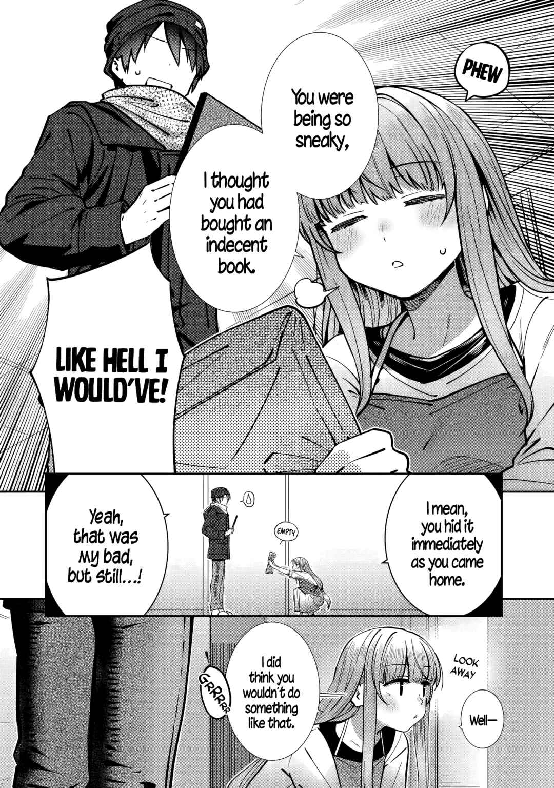 Page 4 Chapter 21 Otonari no Tenshi-sama ni Itsunomanika Dame Ningen ni Sareteita Ken: after the rain