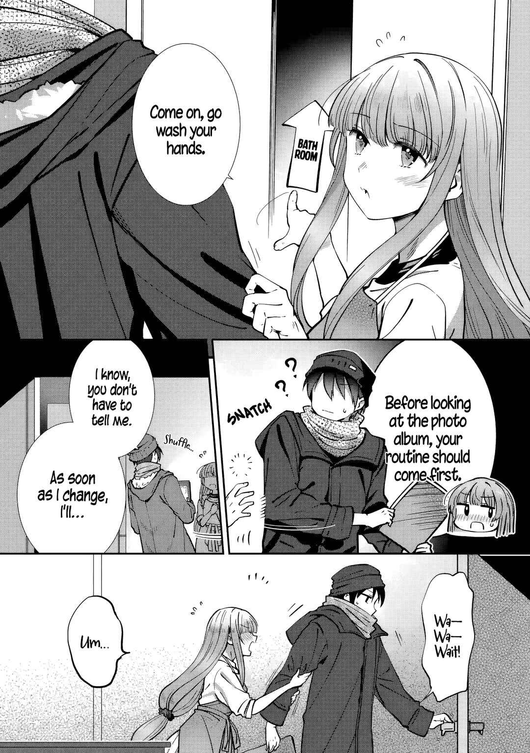 Page 8 Chapter 21 Otonari no Tenshi-sama ni Itsunomanika Dame Ningen ni Sareteita Ken: after the rain