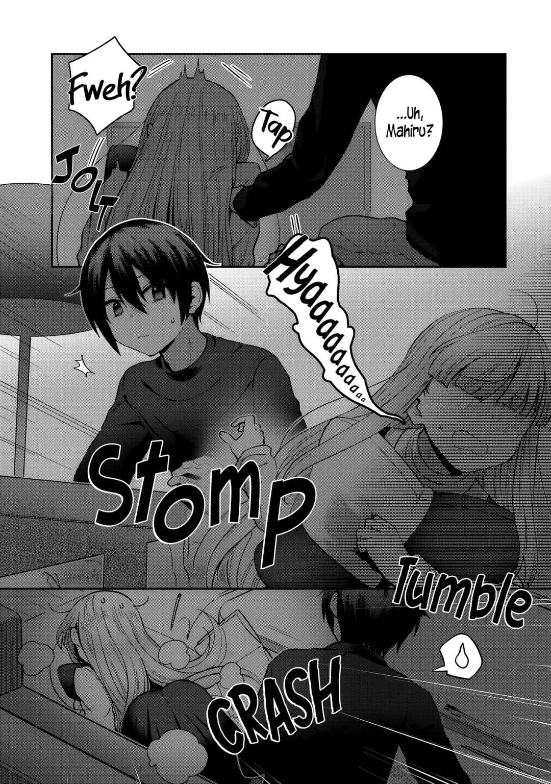 Page 3 Chapter 9 Otonari no Tenshi-sama ni Itsunomanika Dame Ningen ni Sareteita Ken: after the rain