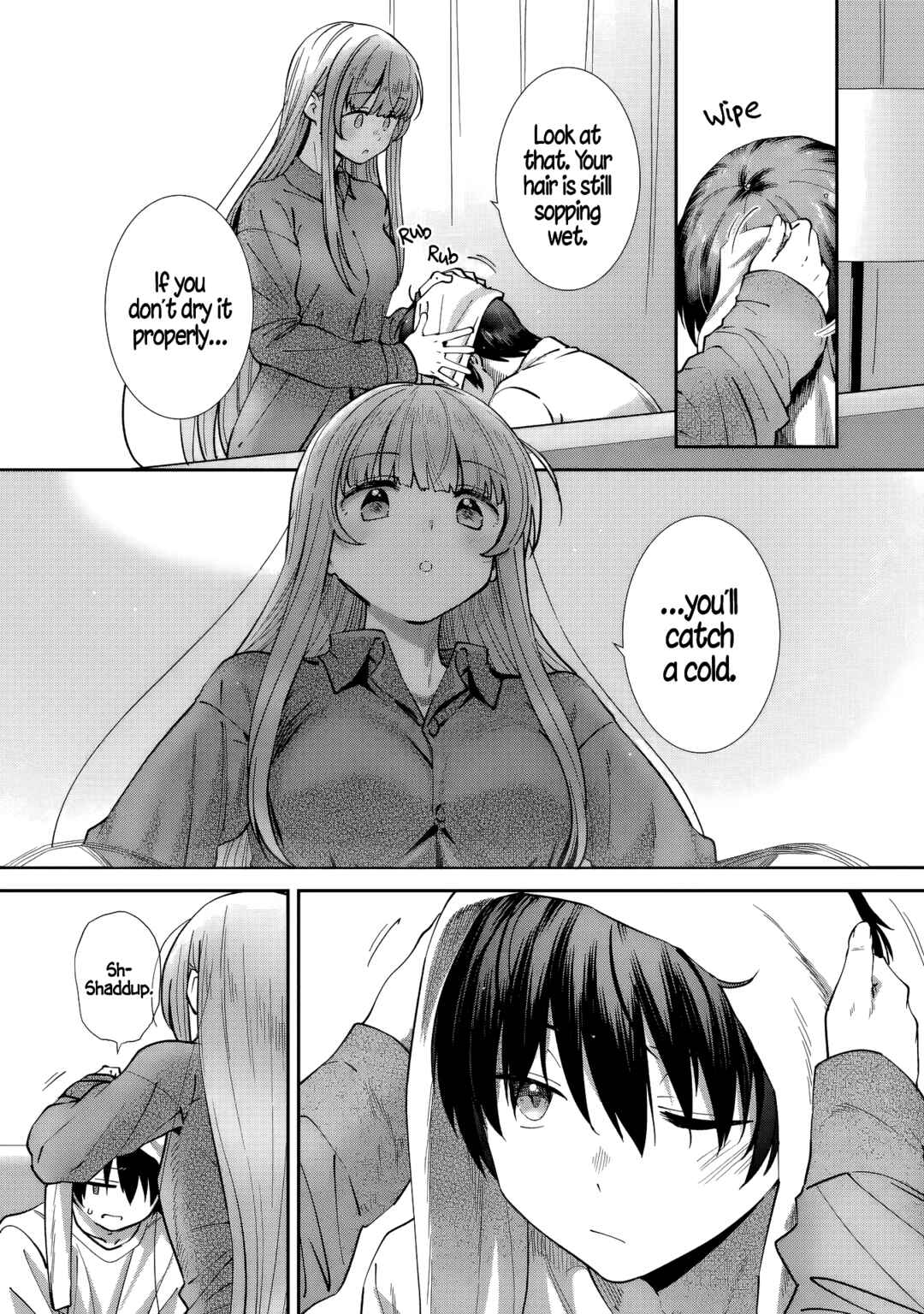 Page 4 Chapter 18 Otonari no Tenshi-sama ni Itsunomanika Dame Ningen ni Sareteita Ken: after the rain