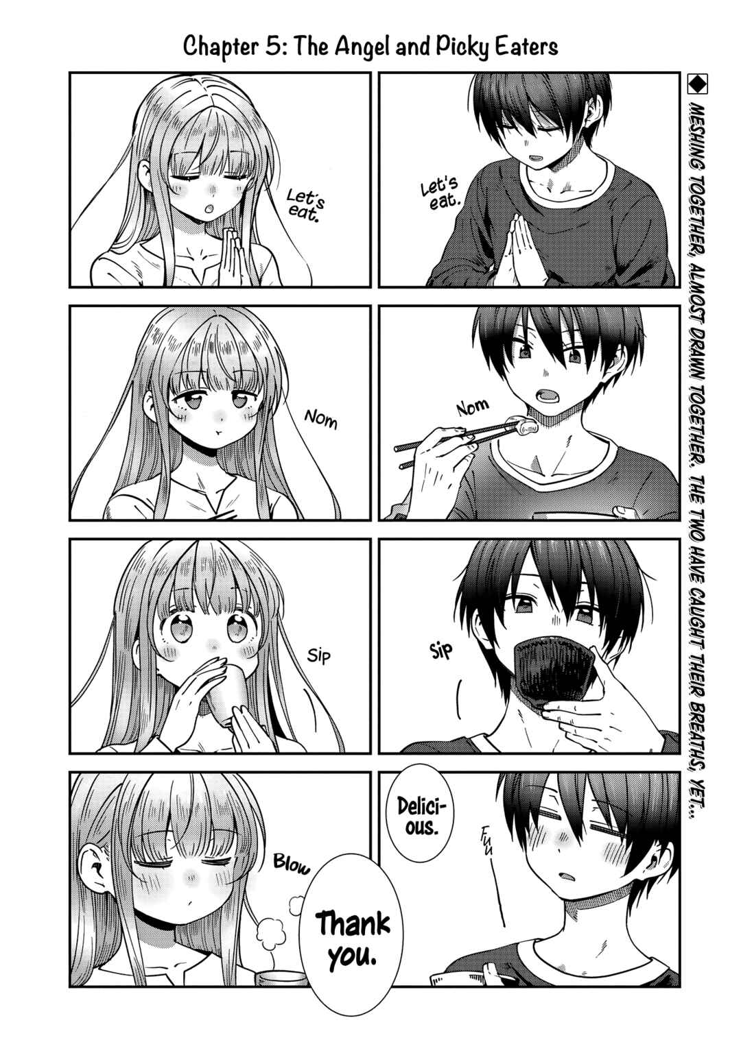 Page 1 Chapter 5 Otonari no Tenshi-sama ni Itsunomanika Dame Ningen ni Sareteita Ken: after the rain