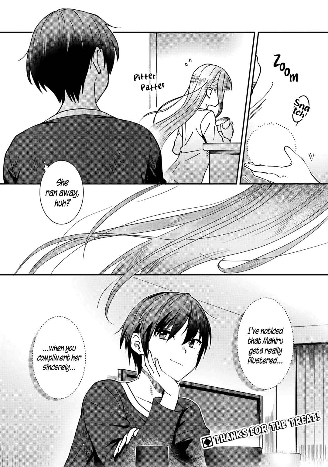 Page 10 Chapter 5 Otonari no Tenshi-sama ni Itsunomanika Dame Ningen ni Sareteita Ken: after the rain