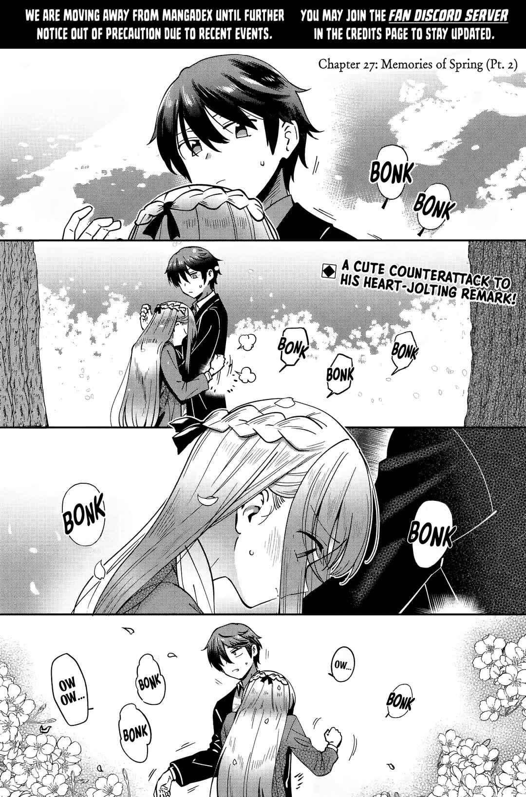 Page 1 Chapter 27 Otonari no Tenshi-sama ni Itsunomanika Dame Ningen ni Sareteita Ken: after the rain