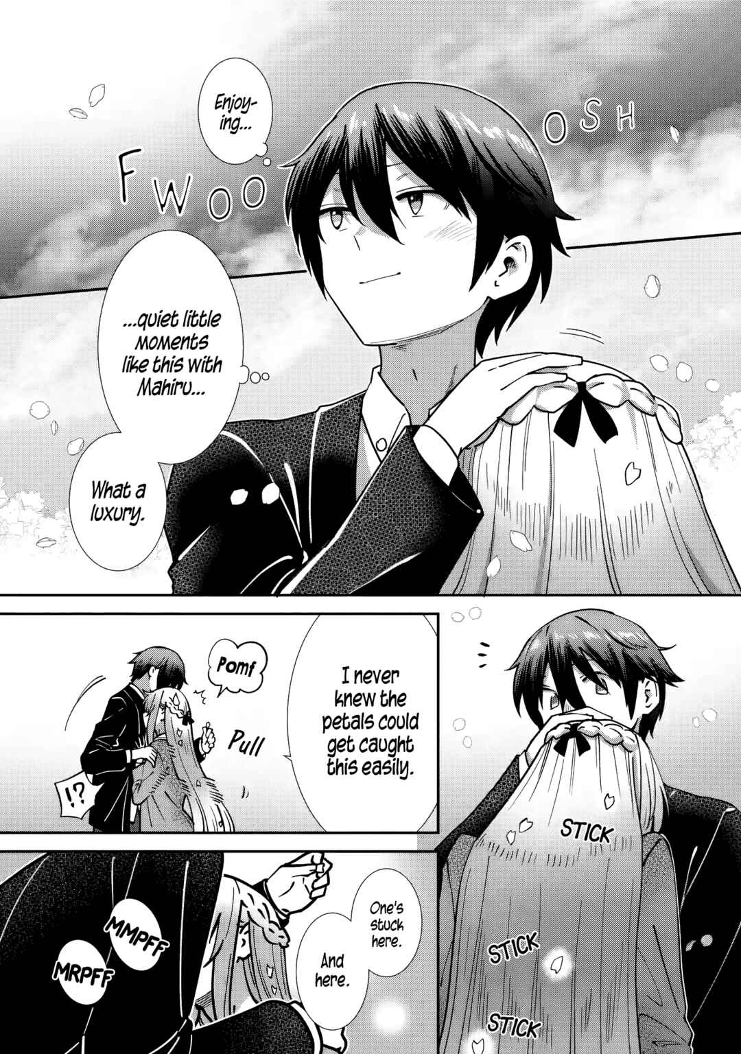 Page 4 Chapter 27 Otonari no Tenshi-sama ni Itsunomanika Dame Ningen ni Sareteita Ken: after the rain