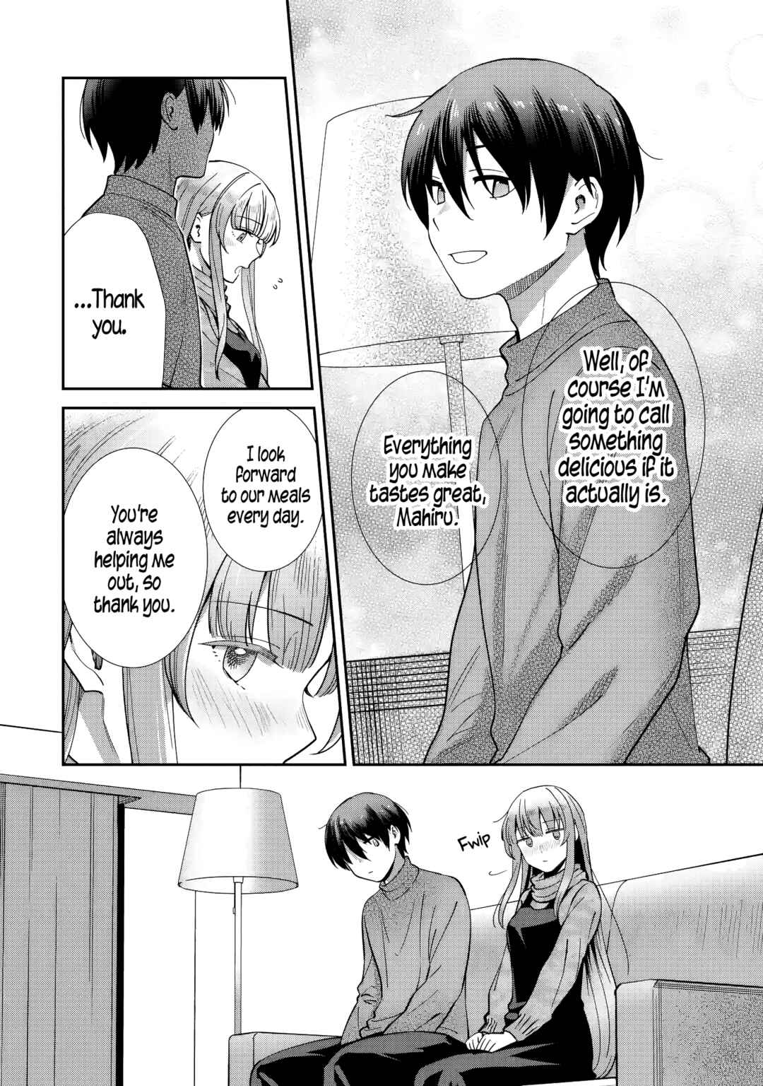 Page 12 Chapter 23 Otonari no Tenshi-sama ni Itsunomanika Dame Ningen ni Sareteita Ken: after the rain
