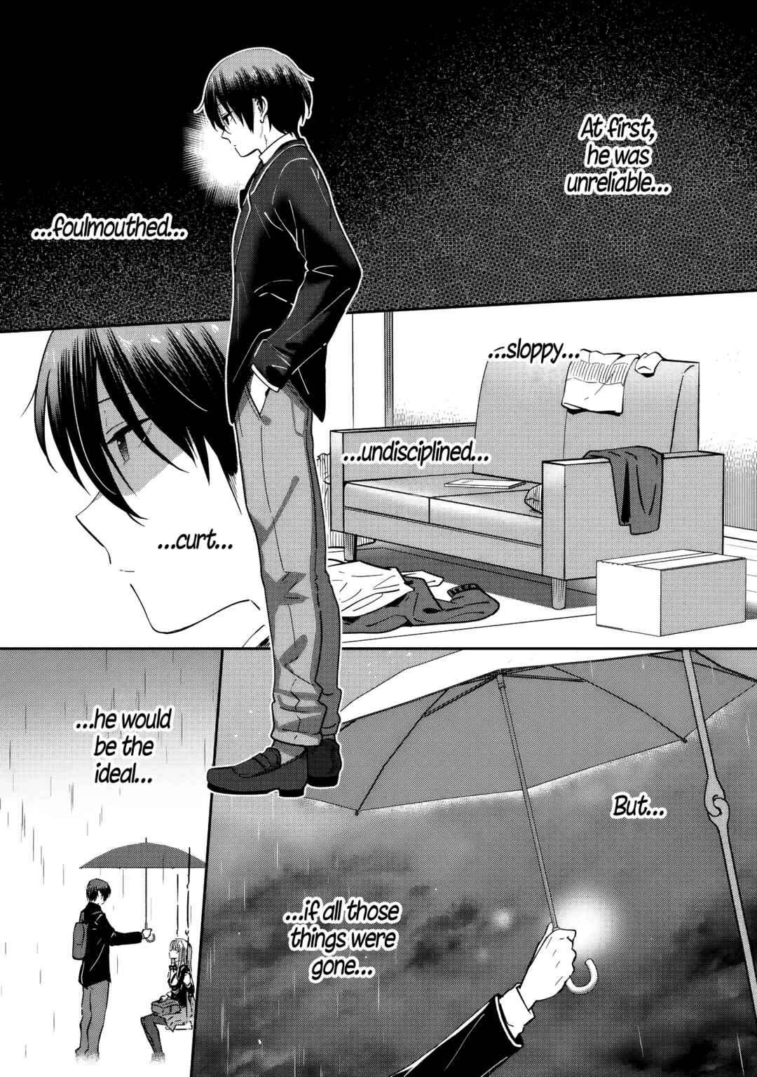 Page 10 Chapter 25 Otonari no Tenshi-sama ni Itsunomanika Dame Ningen ni Sareteita Ken: after the rain