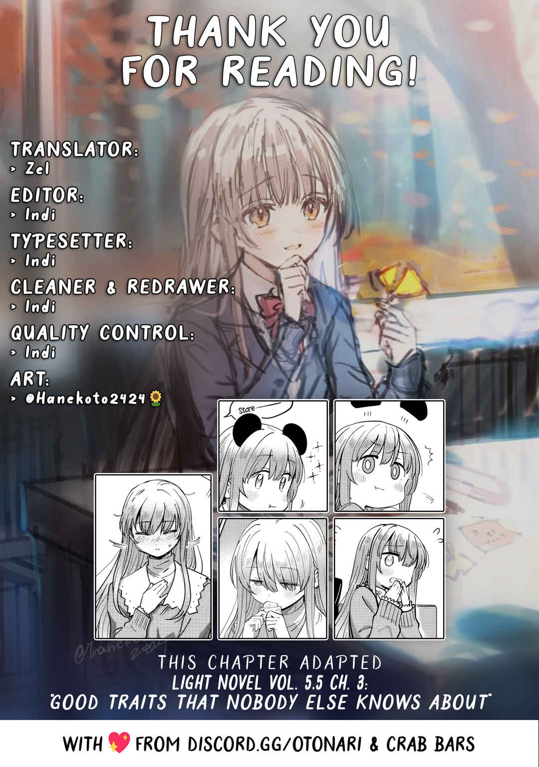 Page 16 Chapter 25 Otonari no Tenshi-sama ni Itsunomanika Dame Ningen ni Sareteita Ken: after the rain