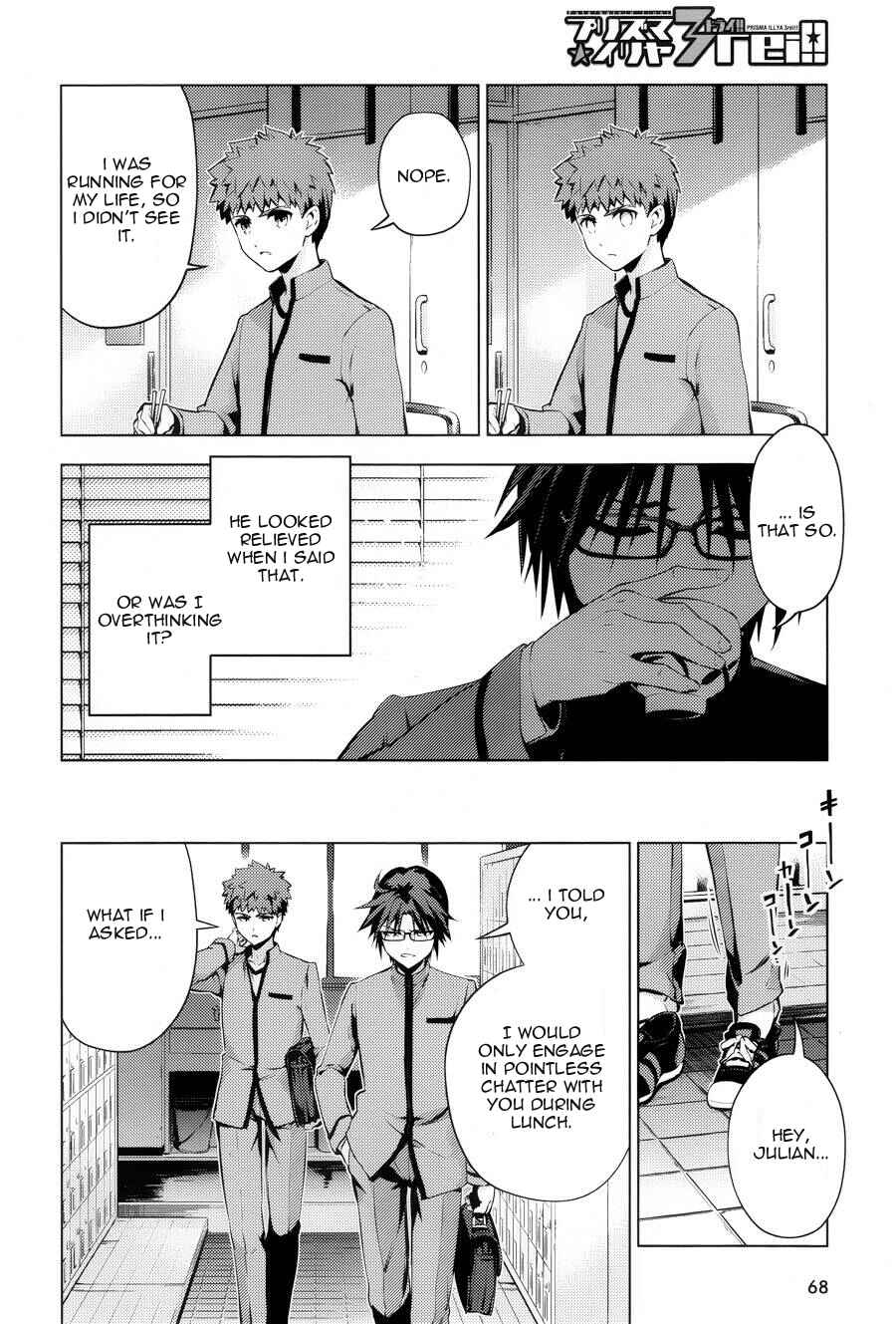 Page 10 Chapter 30 Fate/kaleid liner PRISMA☆ILLYA 3rei!!