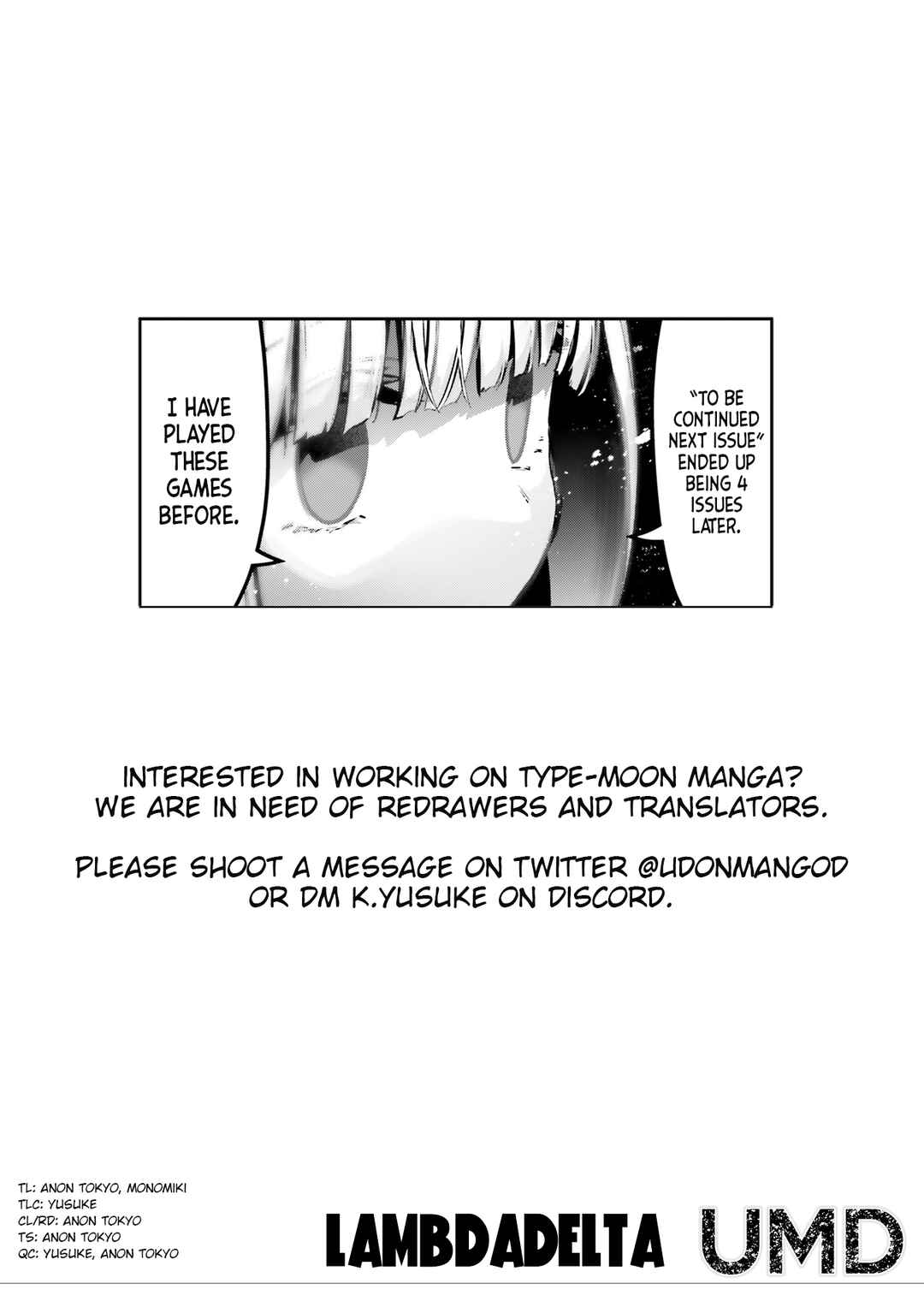 Page 16 Chapter 75.2 Fate/kaleid liner PRISMA☆ILLYA 3rei!!