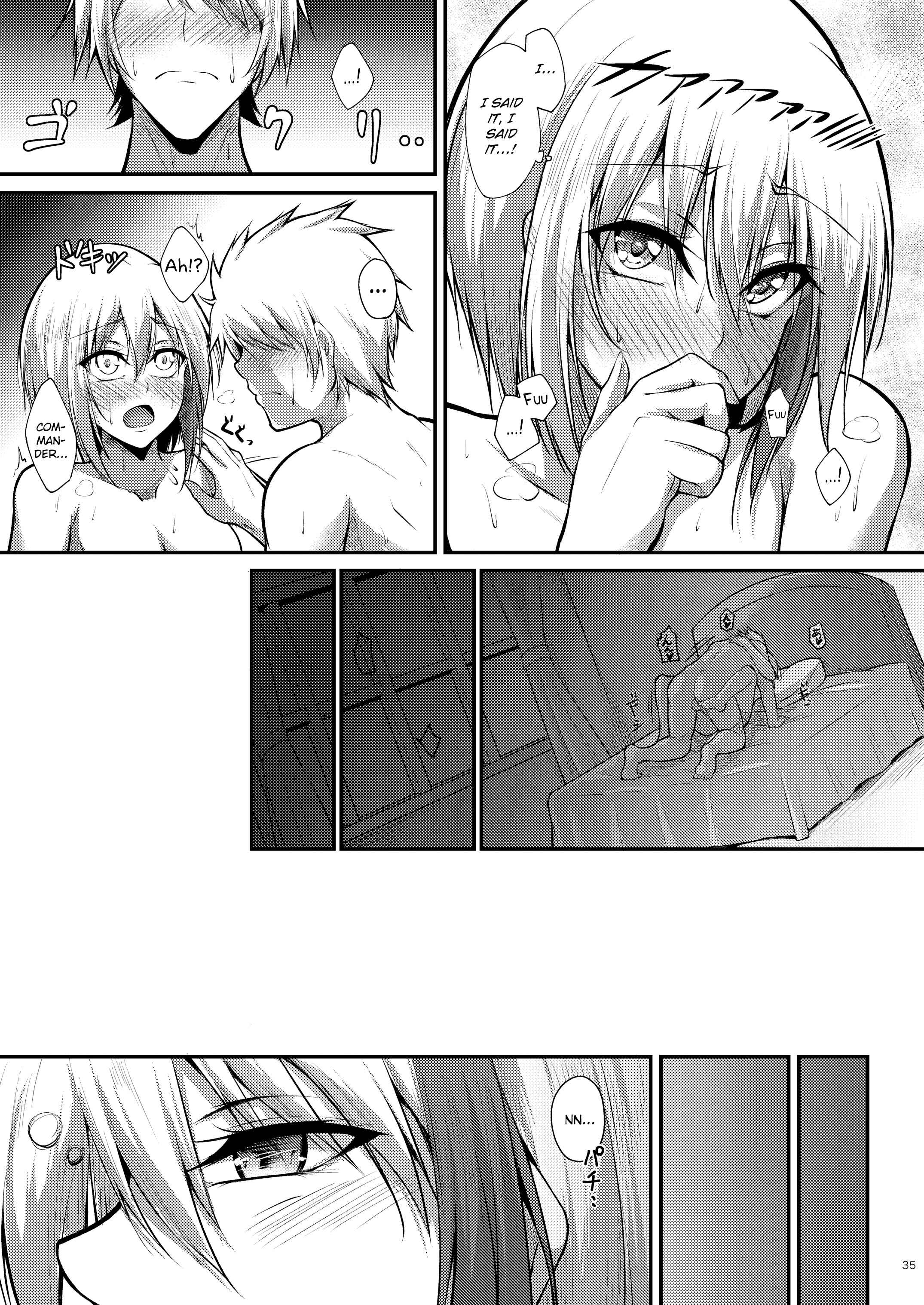 Page 36 Chapter 1 Azur Lane - Afureru Kurai, Kimi ga Suki. (Doujinshi)
