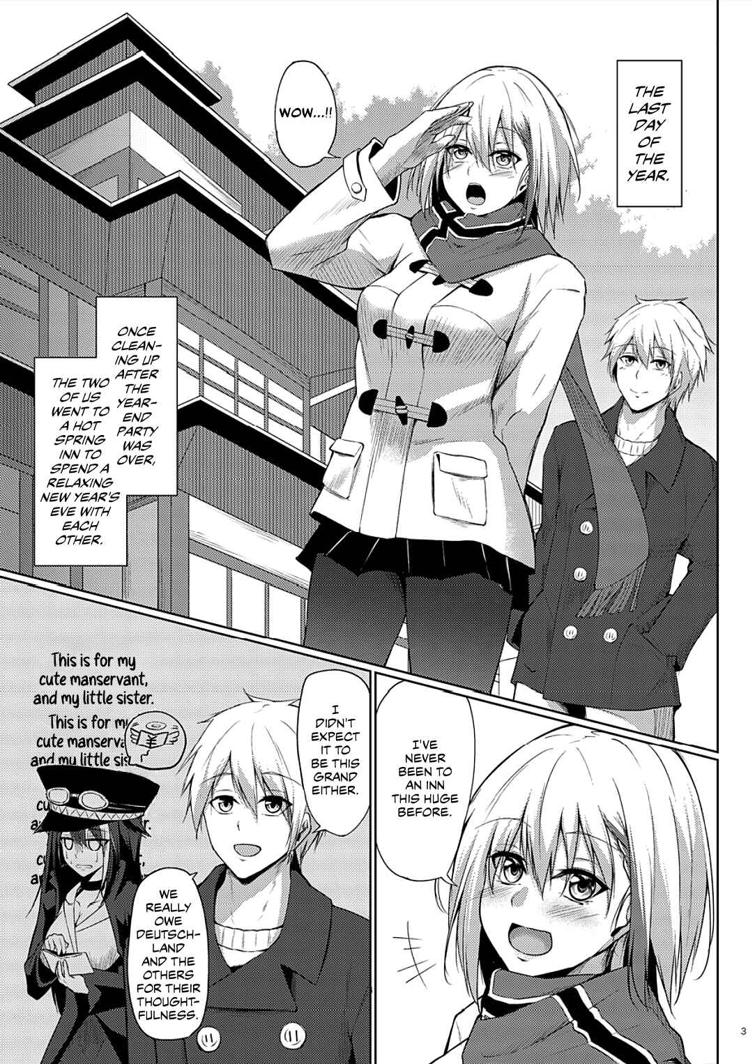 Page 3 Chapter 3 Azur Lane - Afureru Kurai, Kimi ga Suki. (Doujinshi)