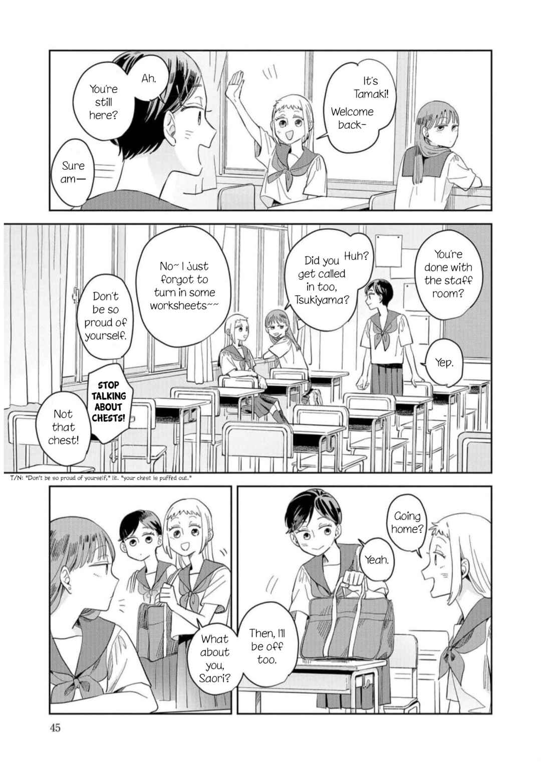 Page 11 Chapter 8 Kemutai Hanashi
