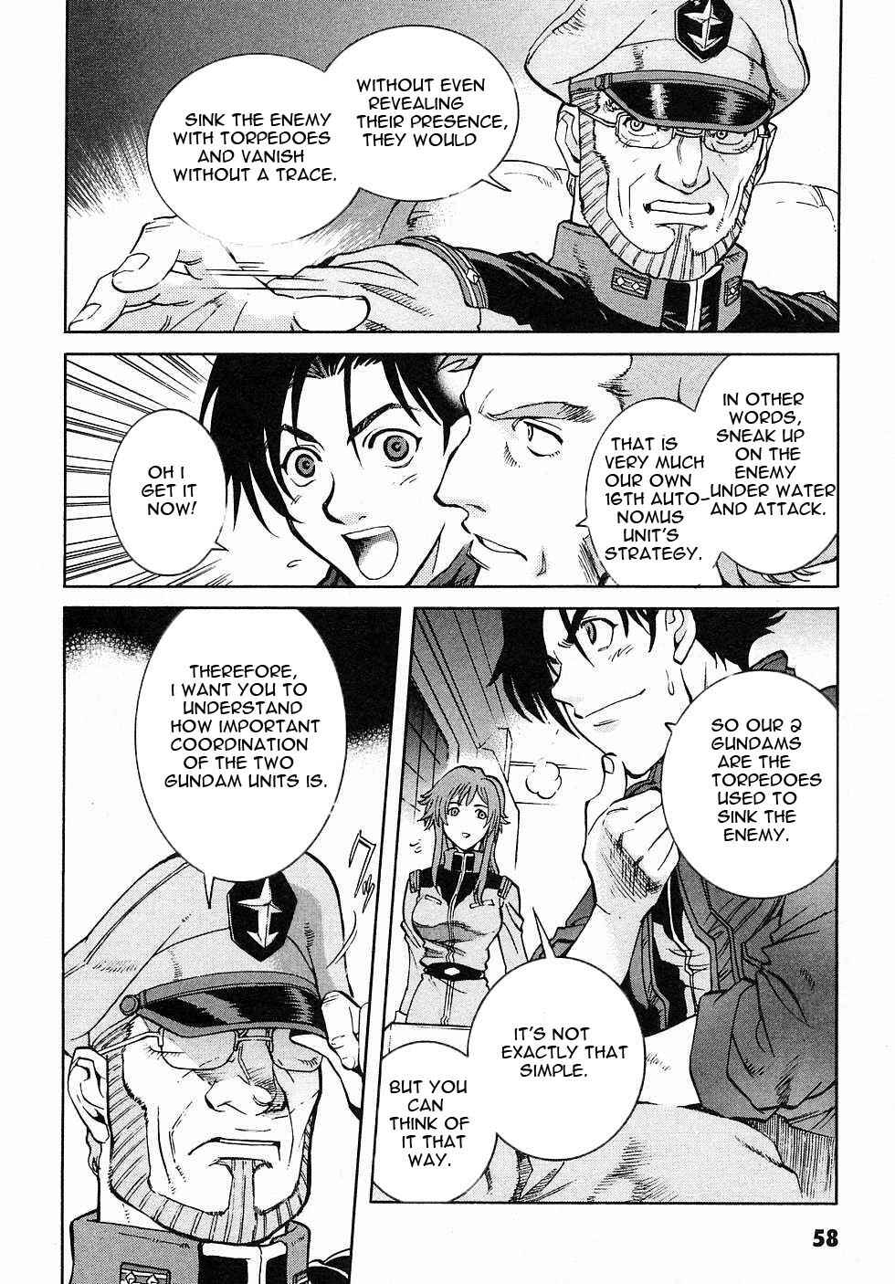 Page 11 Chapter 2 Mobile Suit Gundam Gaiden REBELLION: Space, at the End of a Flash...
