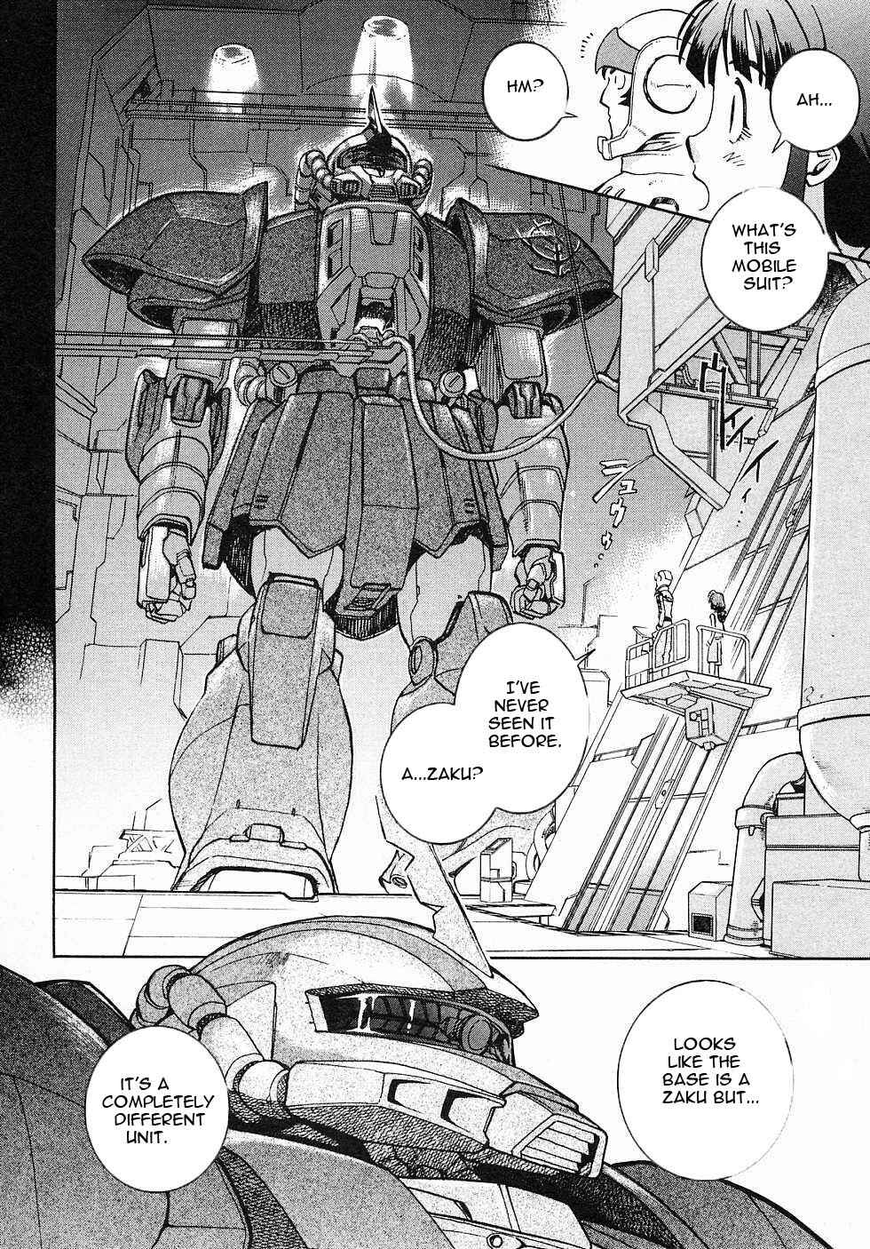 Page 15 Chapter 2 Mobile Suit Gundam Gaiden REBELLION: Space, at the End of a Flash...