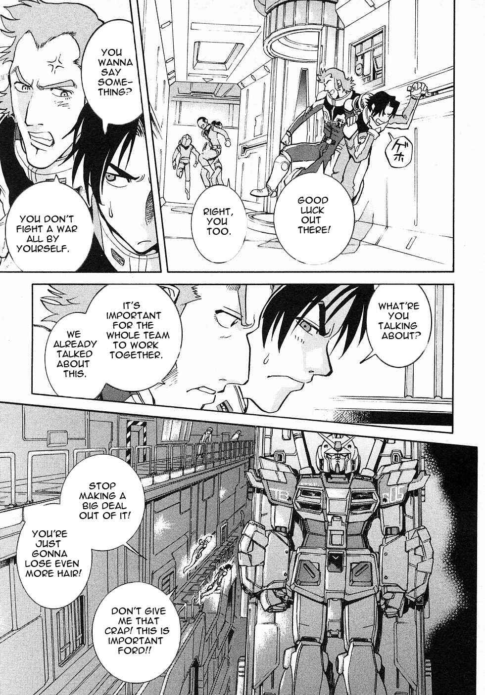 Page 22 Chapter 2 Mobile Suit Gundam Gaiden REBELLION: Space, at the End of a Flash...