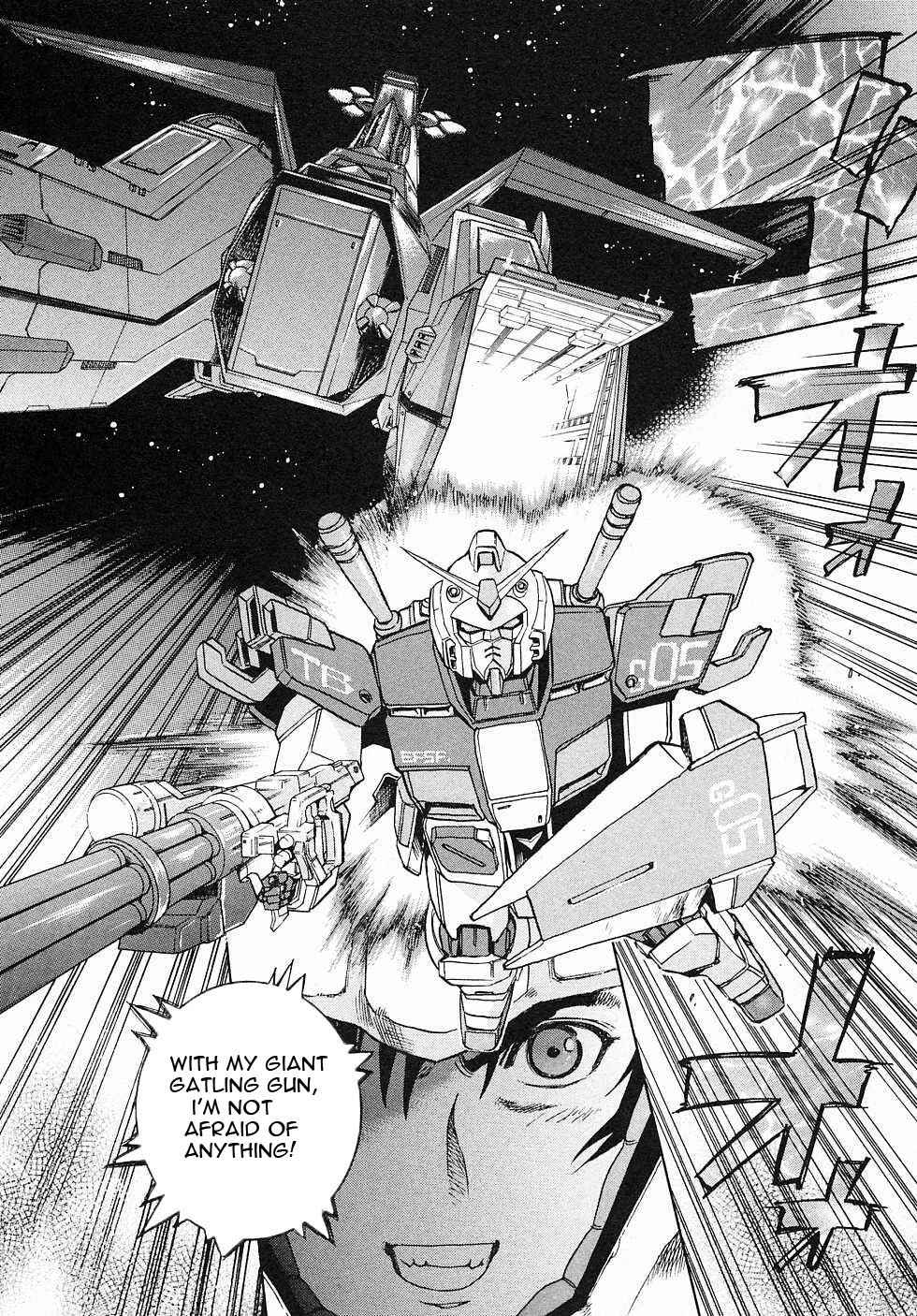 Page 25 Chapter 2 Mobile Suit Gundam Gaiden REBELLION: Space, at the End of a Flash...