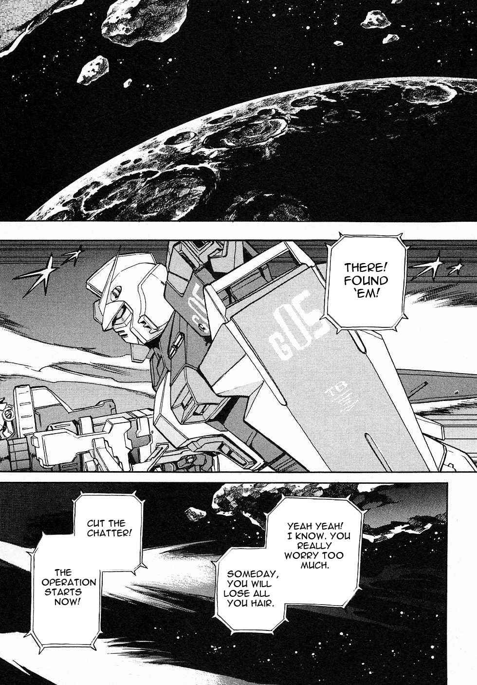 Page 27 Chapter 2 Mobile Suit Gundam Gaiden REBELLION: Space, at the End of a Flash...