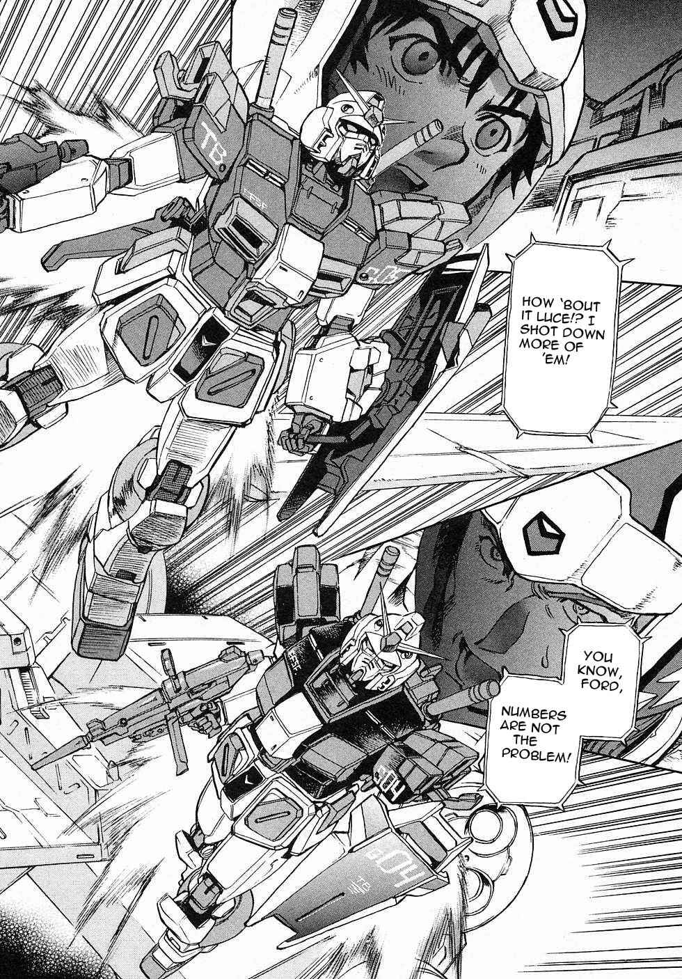 Page 3 Chapter 2 Mobile Suit Gundam Gaiden REBELLION: Space, at the End of a Flash...