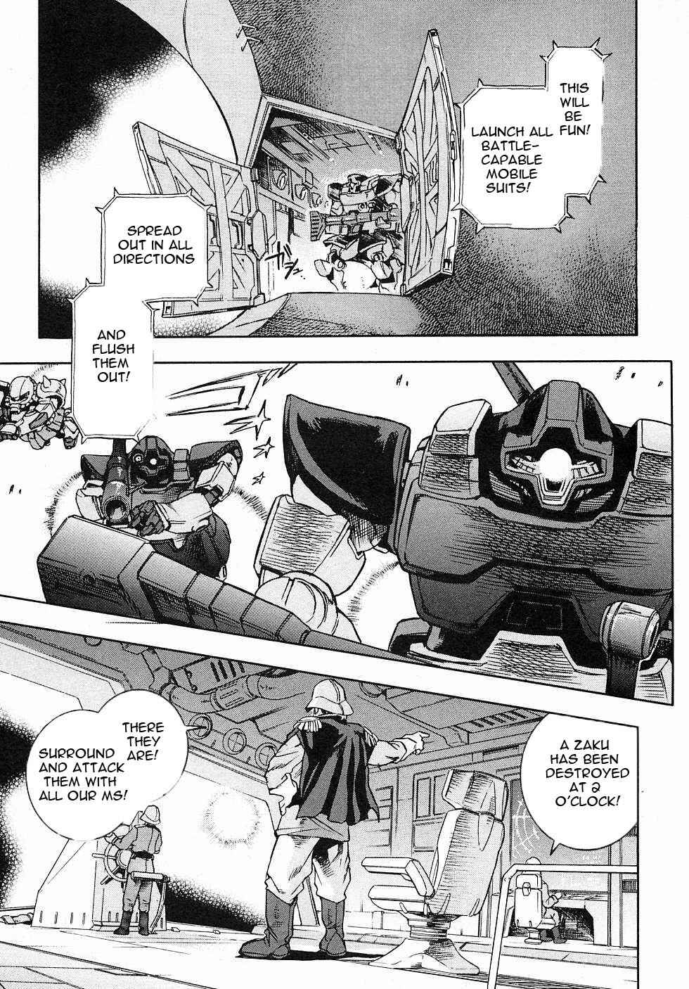 Page 30 Chapter 2 Mobile Suit Gundam Gaiden REBELLION: Space, at the End of a Flash...