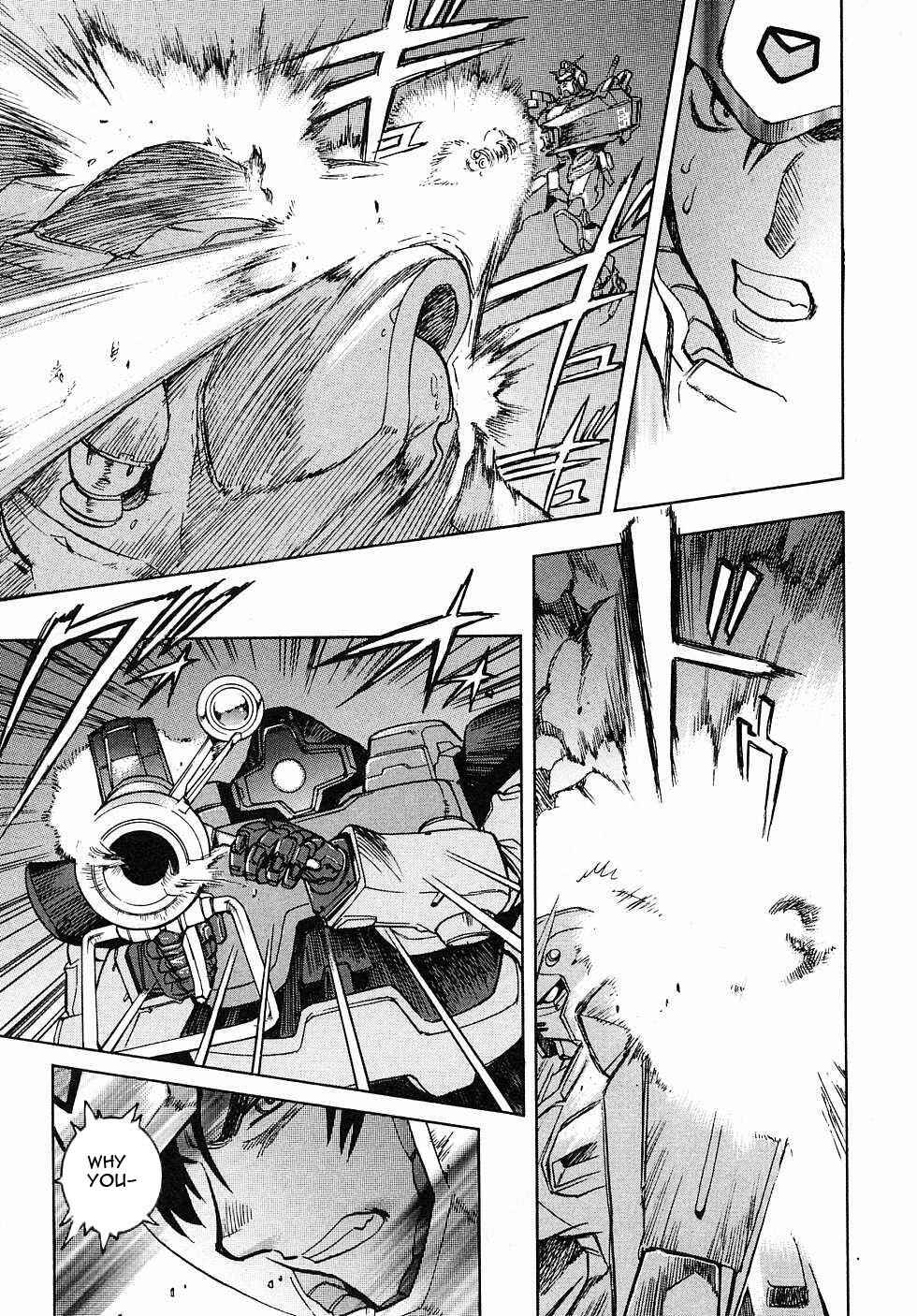 Page 38 Chapter 2 Mobile Suit Gundam Gaiden REBELLION: Space, at the End of a Flash...