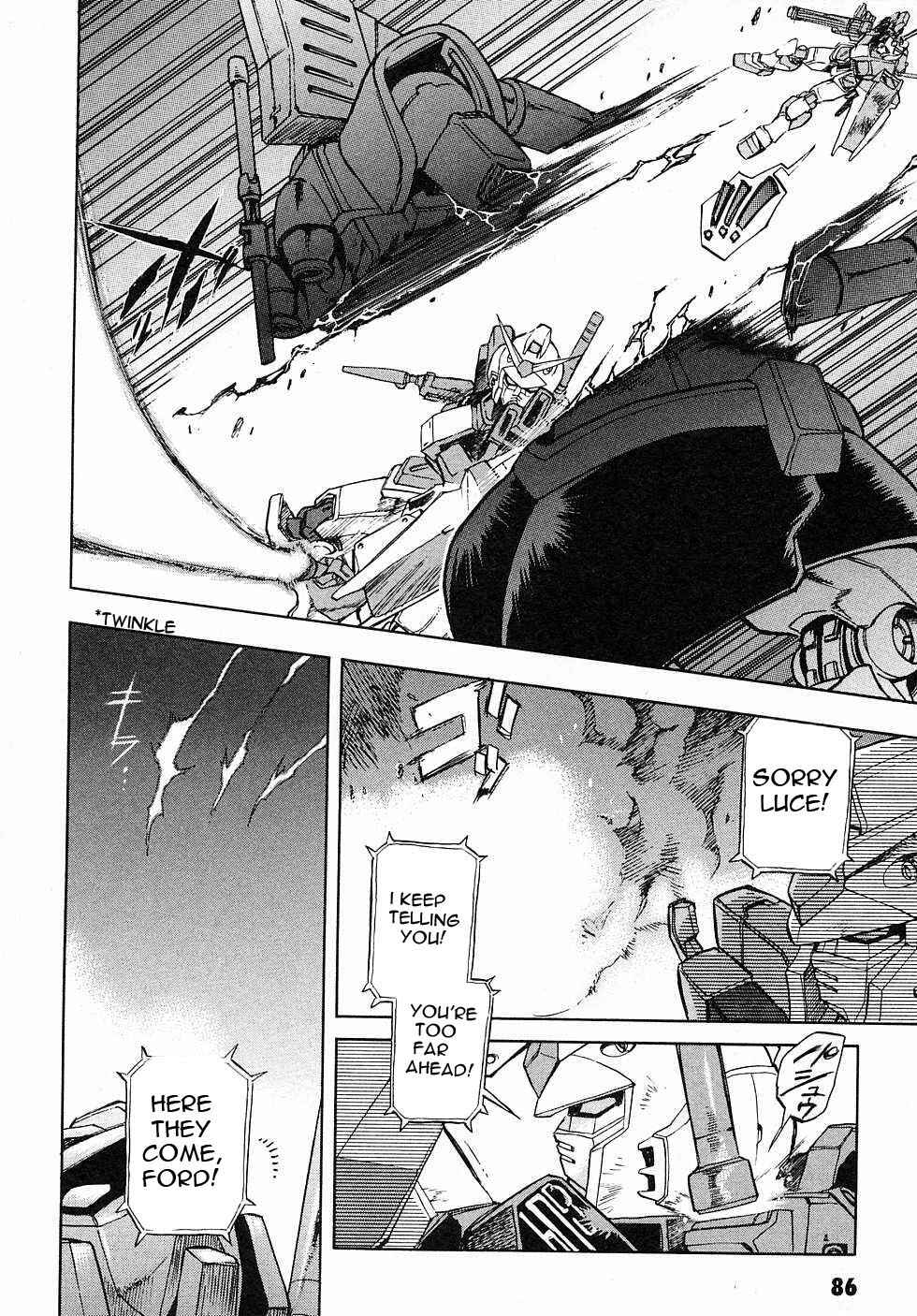 Page 39 Chapter 2 Mobile Suit Gundam Gaiden REBELLION: Space, at the End of a Flash...
