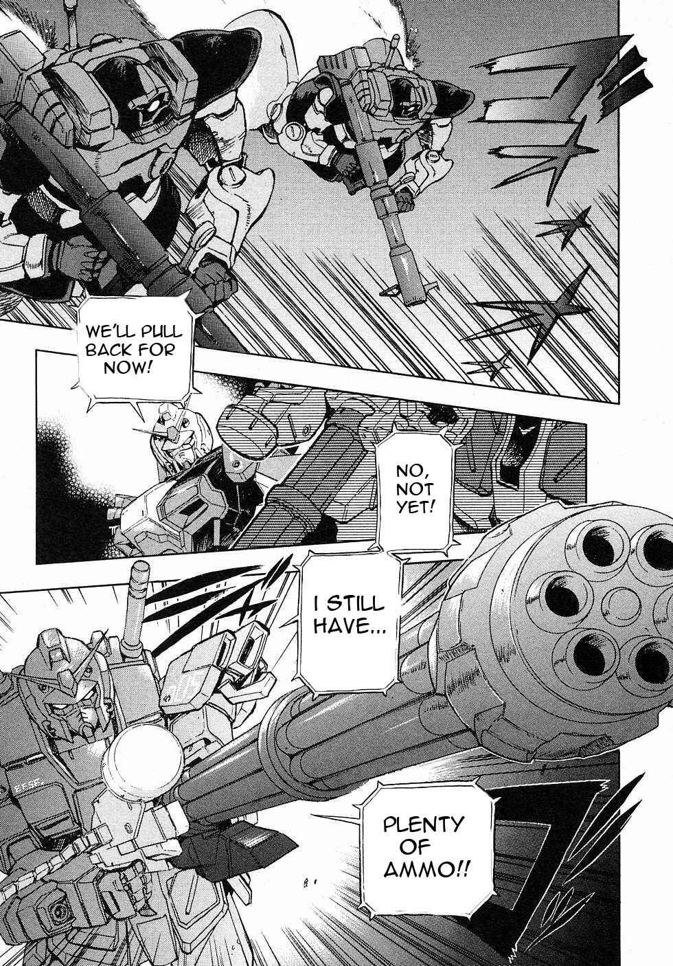 Page 40 Chapter 2 Mobile Suit Gundam Gaiden REBELLION: Space, at the End of a Flash...