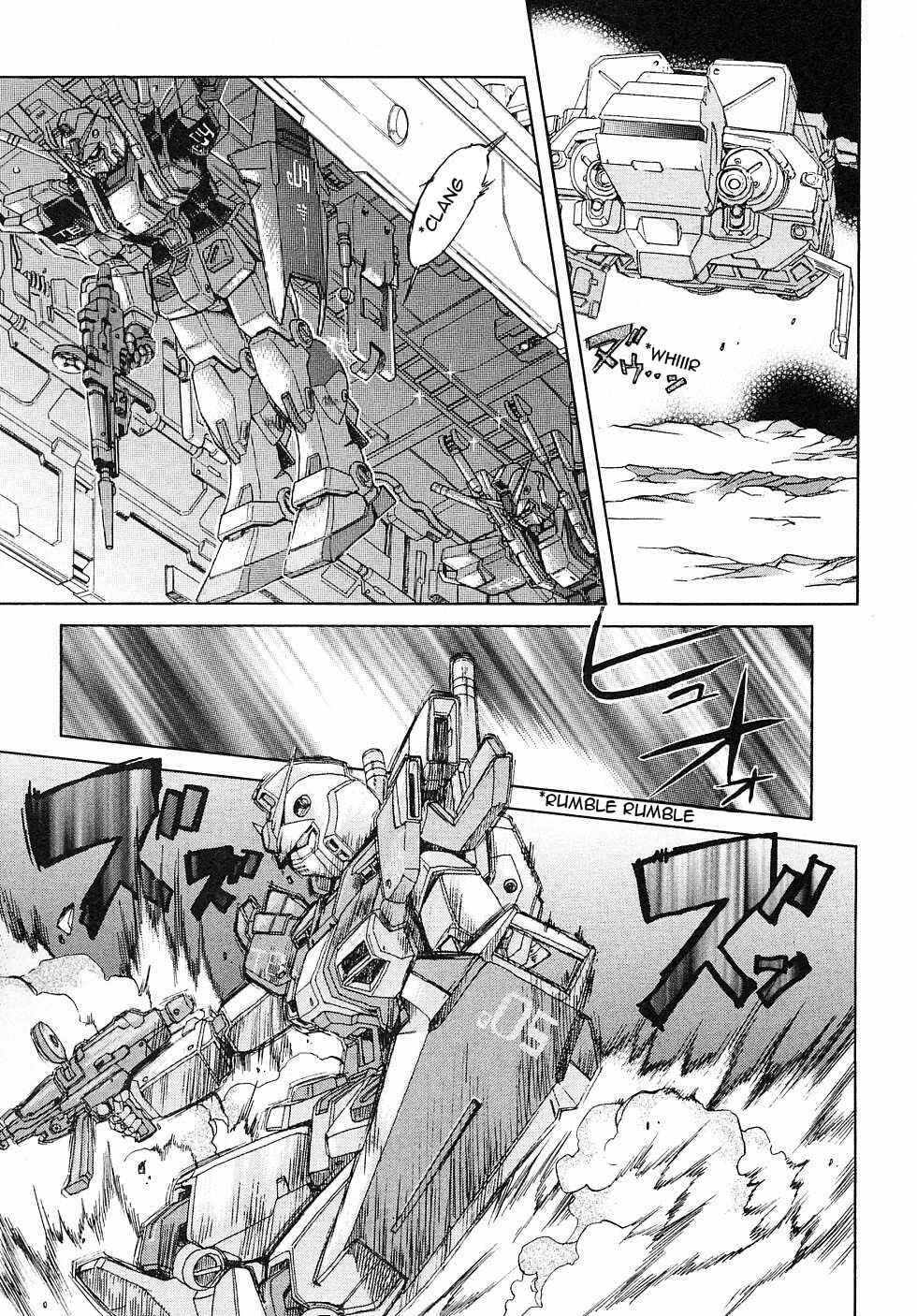 Page 22 Chapter 4 Mobile Suit Gundam Gaiden REBELLION: Space, at the End of a Flash...
