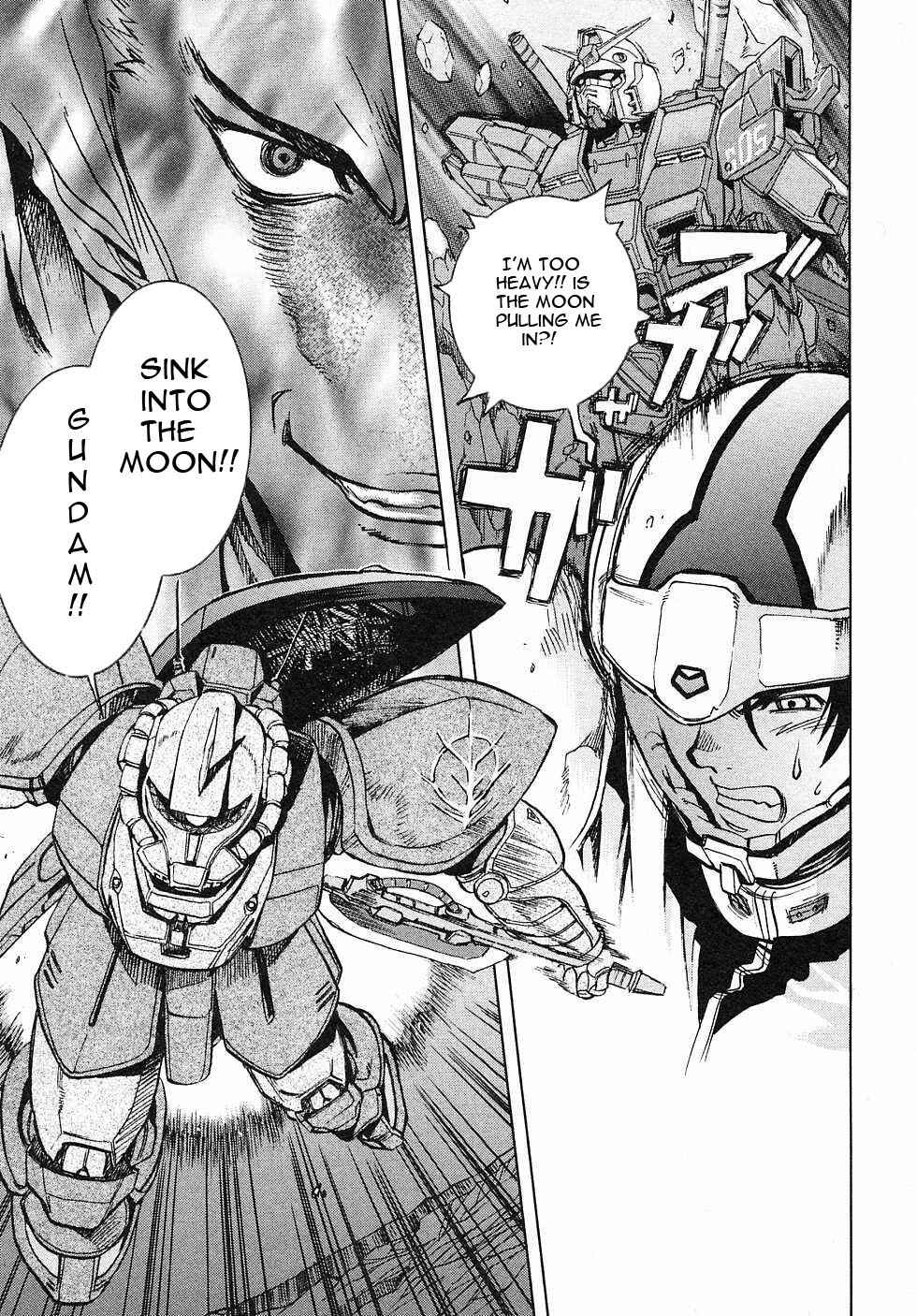 Page 28 Chapter 4 Mobile Suit Gundam Gaiden REBELLION: Space, at the End of a Flash...