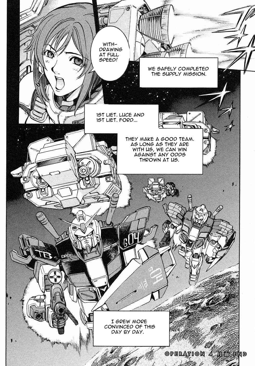 Page 43 Chapter 4 Mobile Suit Gundam Gaiden REBELLION: Space, at the End of a Flash...