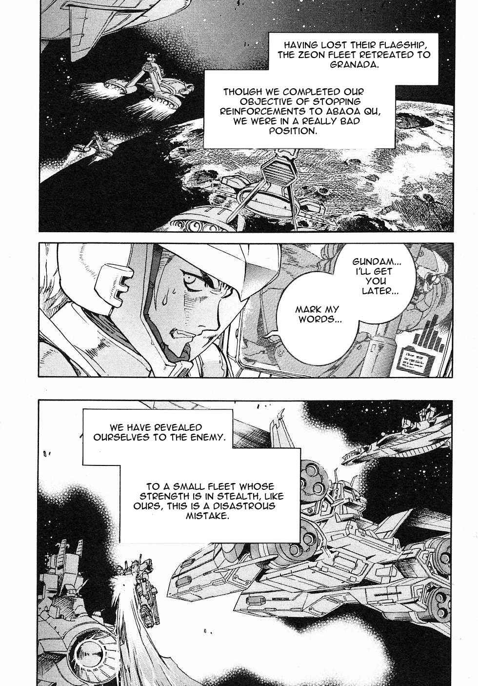 Page 5 Chapter 4 Mobile Suit Gundam Gaiden REBELLION: Space, at the End of a Flash...