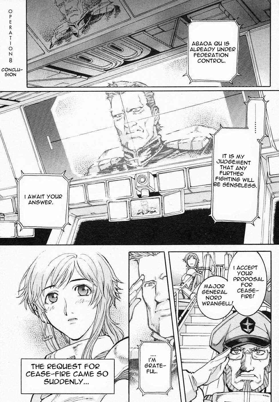 Page 2 Chapter 8 Mobile Suit Gundam Gaiden REBELLION: Space, at the End of a Flash...