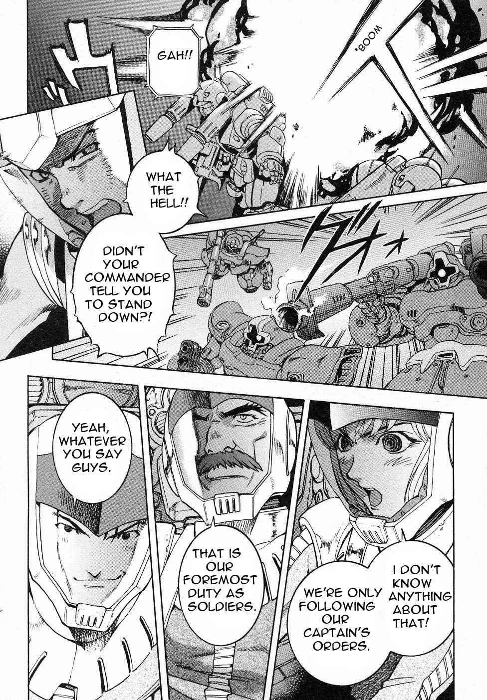 Page 23 Chapter 8 Mobile Suit Gundam Gaiden REBELLION: Space, at the End of a Flash...