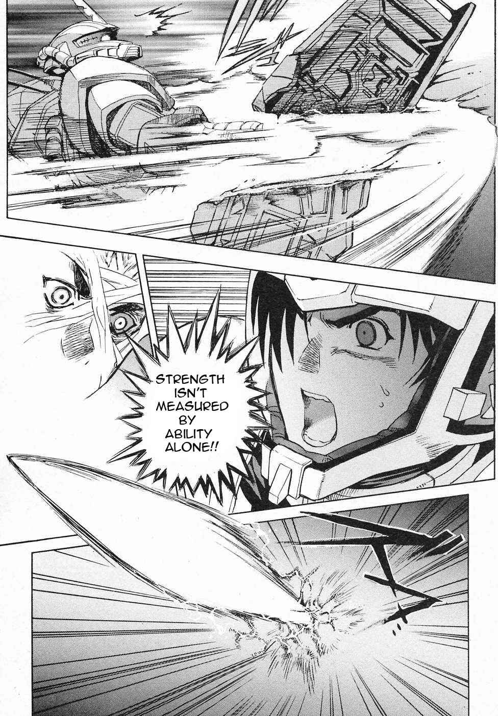 Page 38 Chapter 8 Mobile Suit Gundam Gaiden REBELLION: Space, at the End of a Flash...