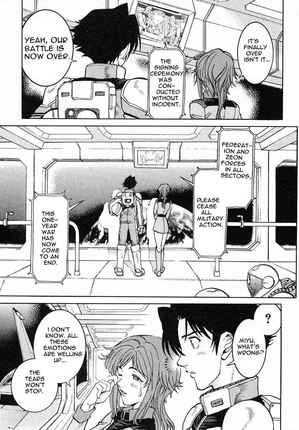 Page 48 Chapter 8 Mobile Suit Gundam Gaiden REBELLION: Space, at the End of a Flash...