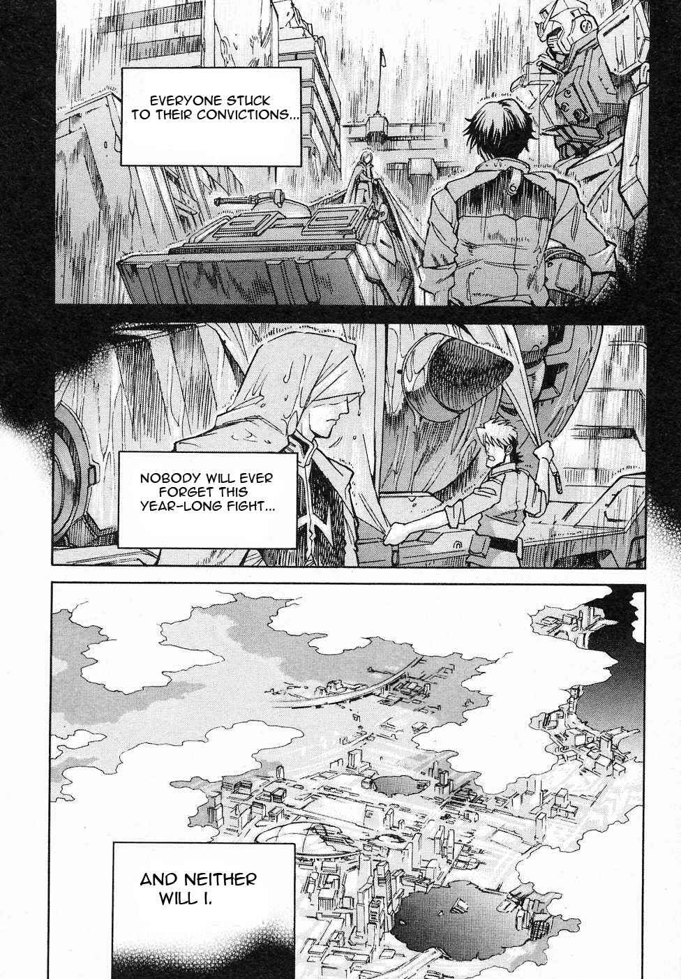 Page 50 Chapter 8 Mobile Suit Gundam Gaiden REBELLION: Space, at the End of a Flash...