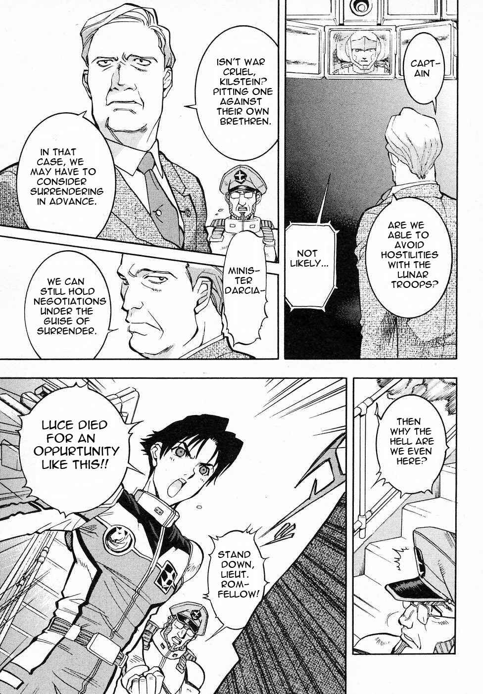Page 12 Chapter 7 Mobile Suit Gundam Gaiden REBELLION: Space, at the End of a Flash...