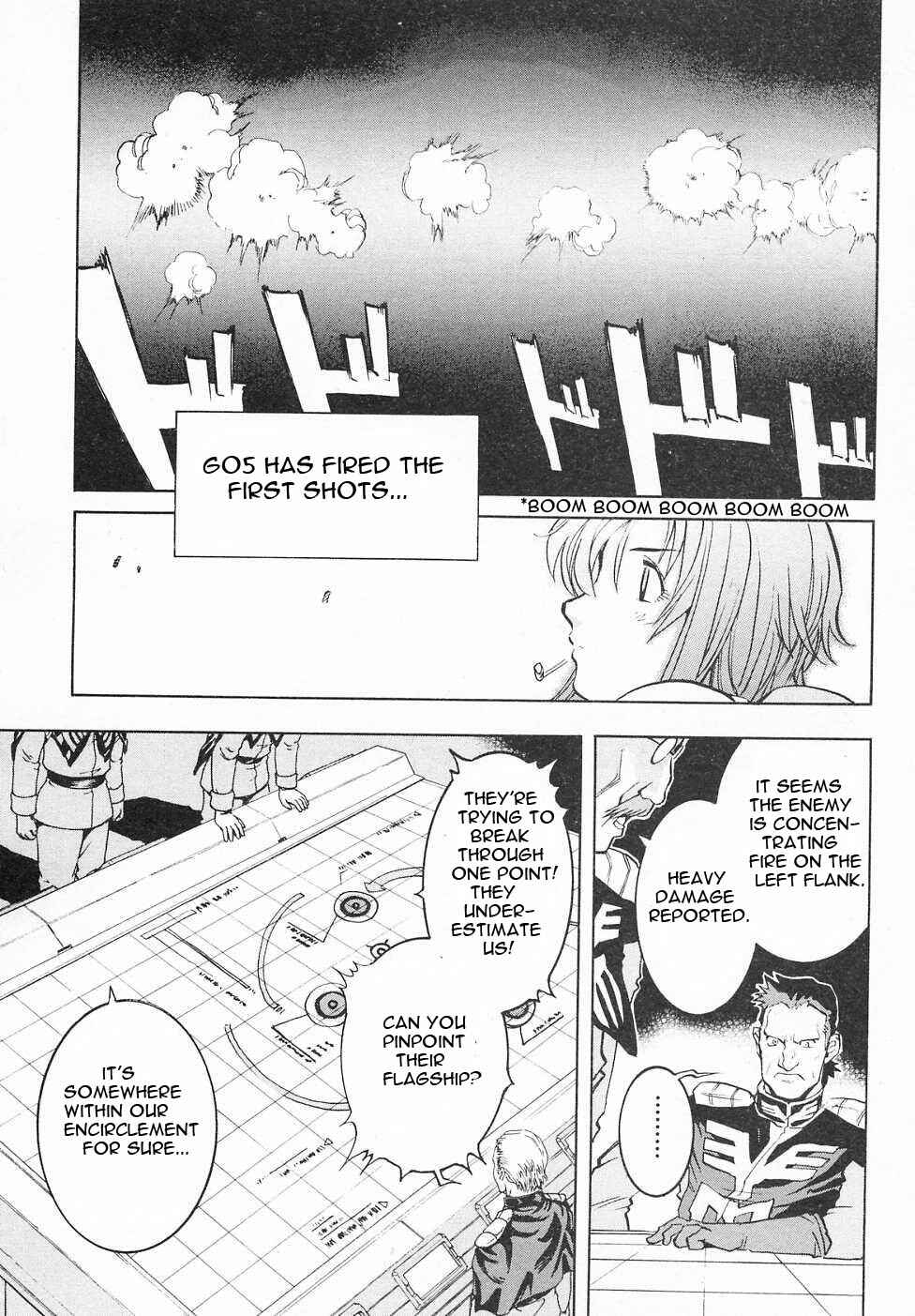 Page 24 Chapter 7 Mobile Suit Gundam Gaiden REBELLION: Space, at the End of a Flash...
