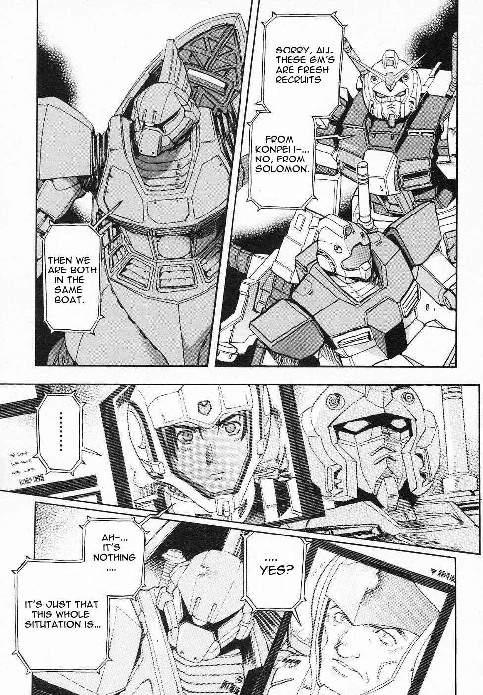 Page 8 Chapter 7 Mobile Suit Gundam Gaiden REBELLION: Space, at the End of a Flash...