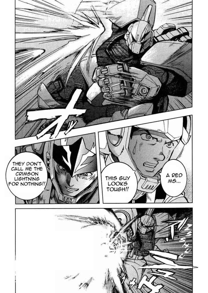 Page 28 Chapter 10 Mobile Suit Gundam Gaiden REBELLION: Space, at the End of a Flash...
